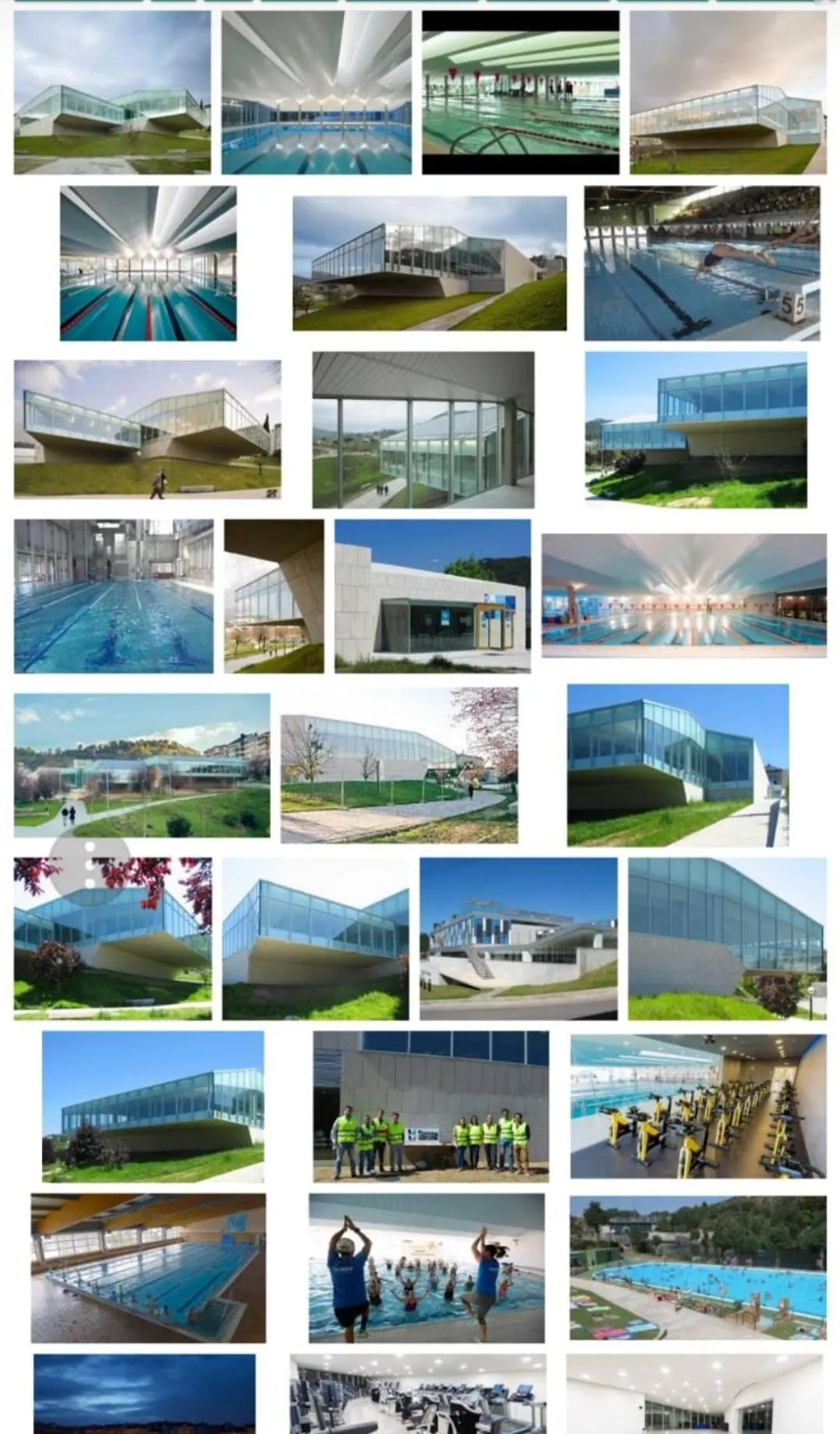 Swimming pool in Duplex grandes cristaleras impresionantes vistas