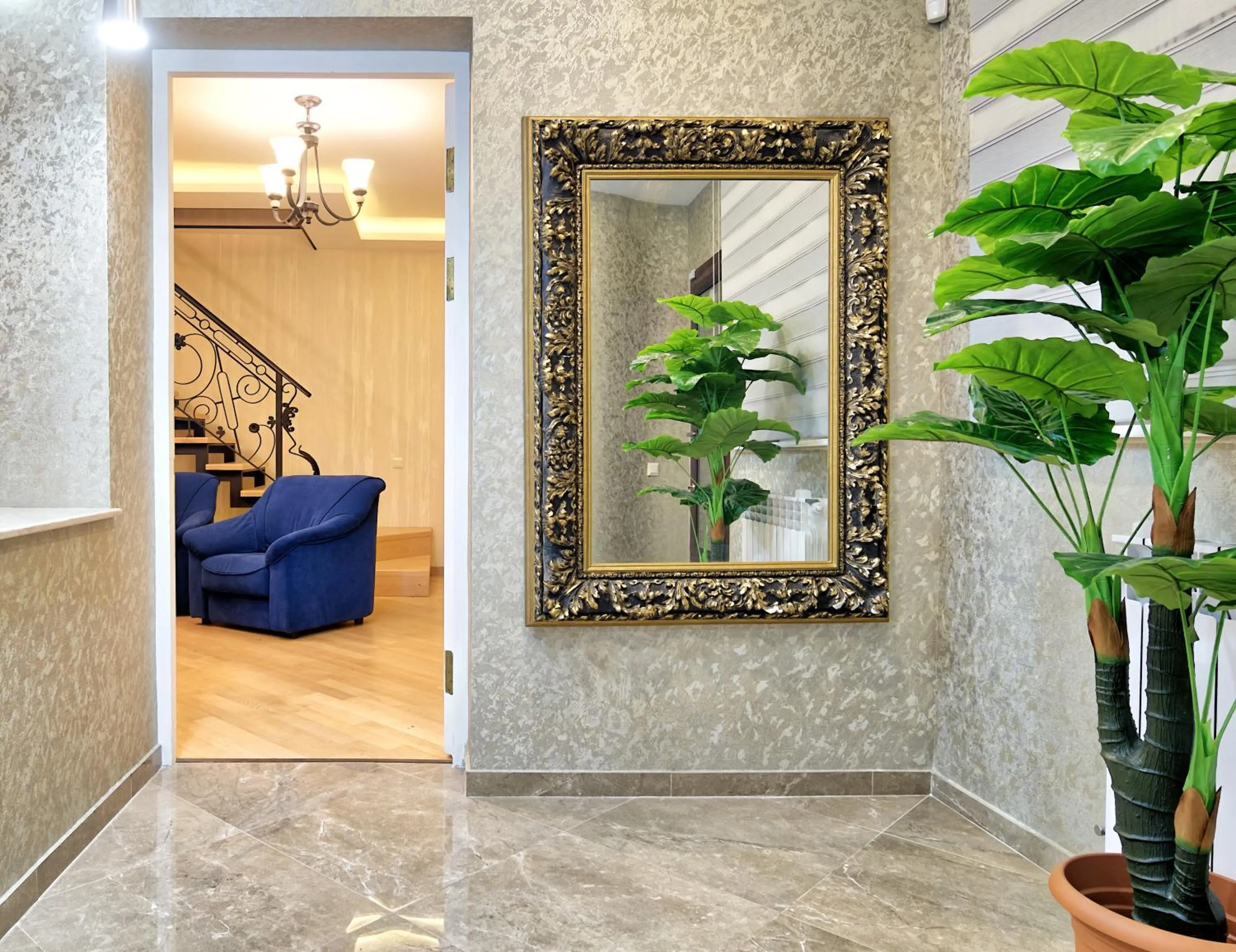 Lobby or reception in Q&B House