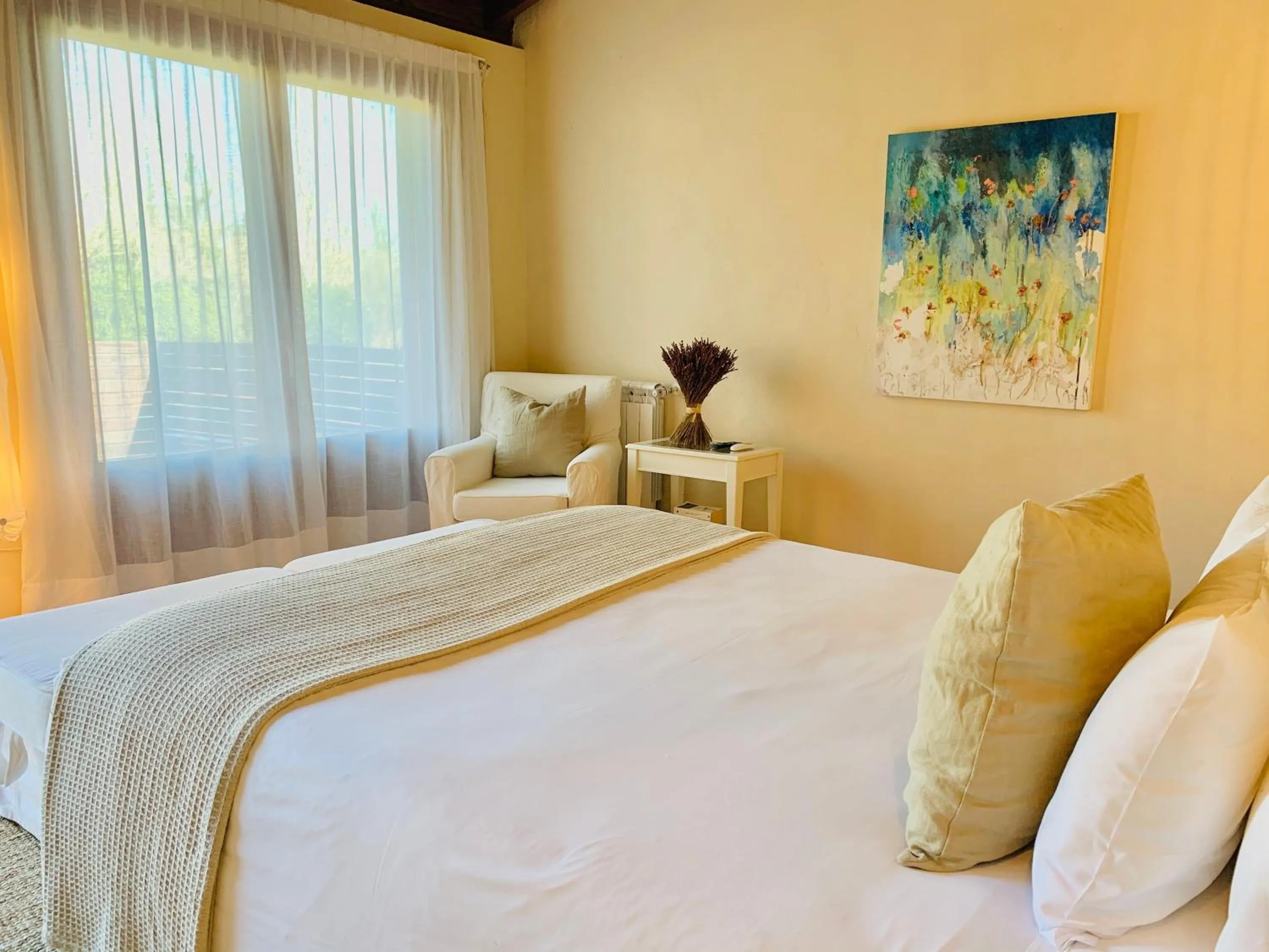 Bed in Hotel Masia La Palma