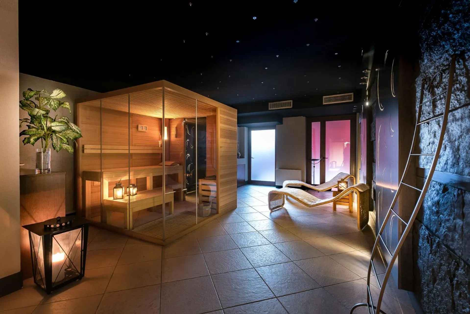 Sauna in Hotel Rendez Vous