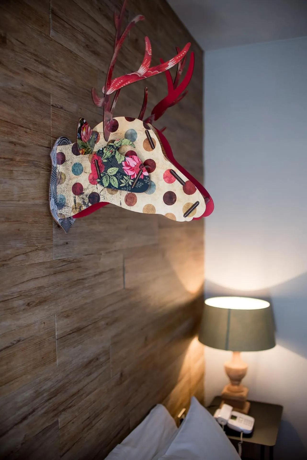 Decorative detail, Bed in Hotel Rendez Vous