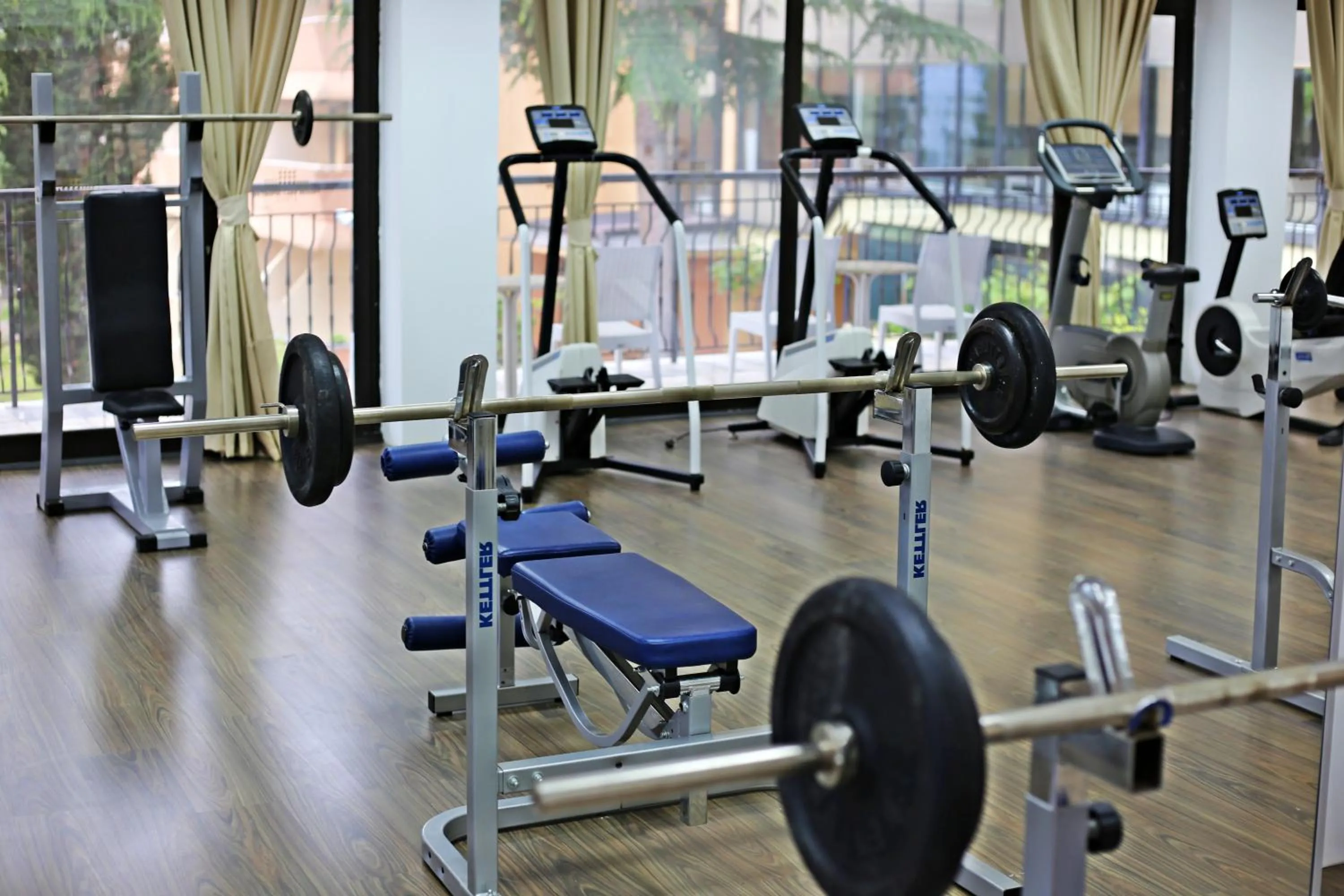 Fitness centre/facilities in Hotel Metropol – Metropol Lake Resort