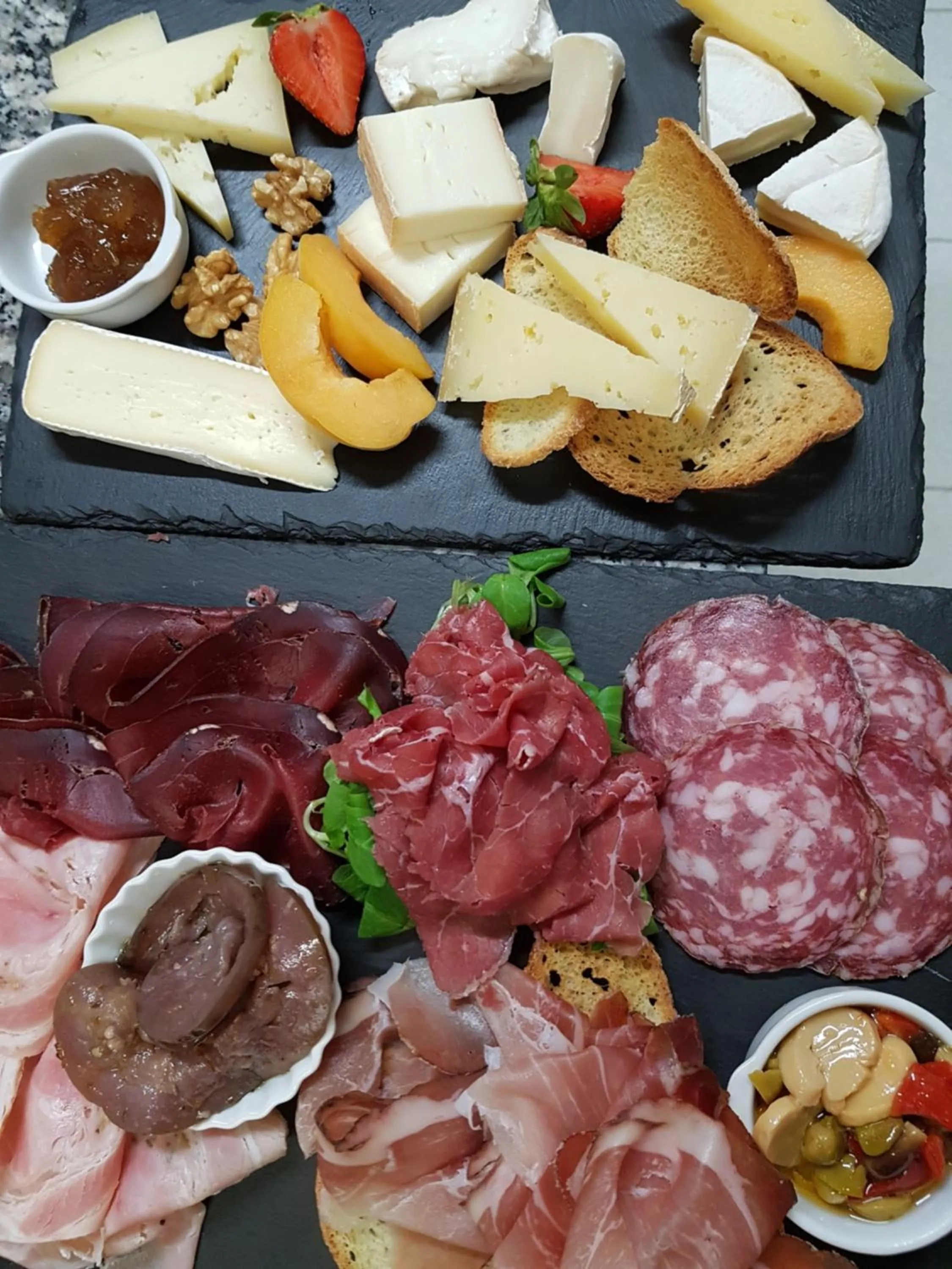 Food close-up in Hotel Pedretti