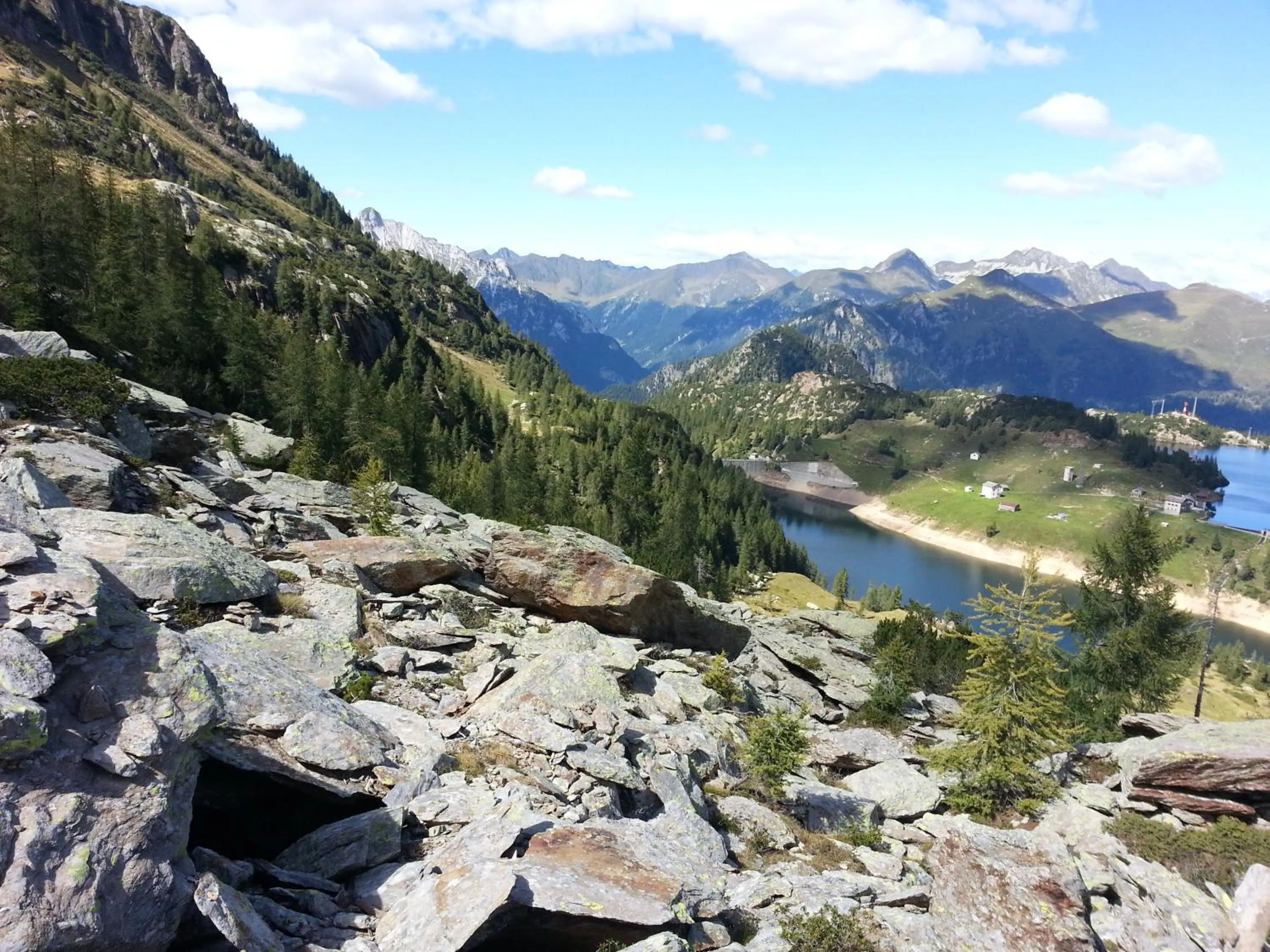 Natural landscape in Hotel Pedretti