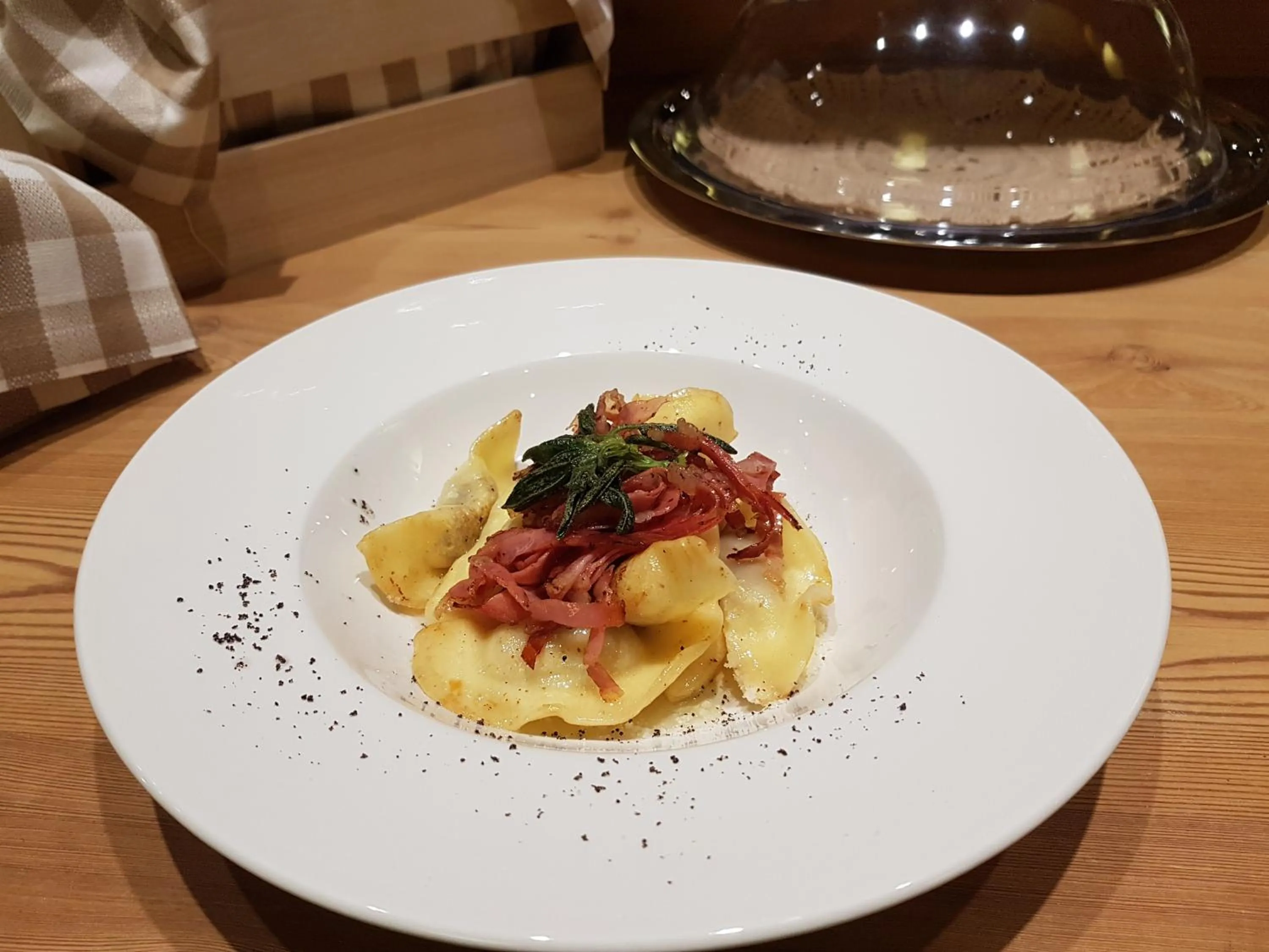 Food in Hotel Pedretti