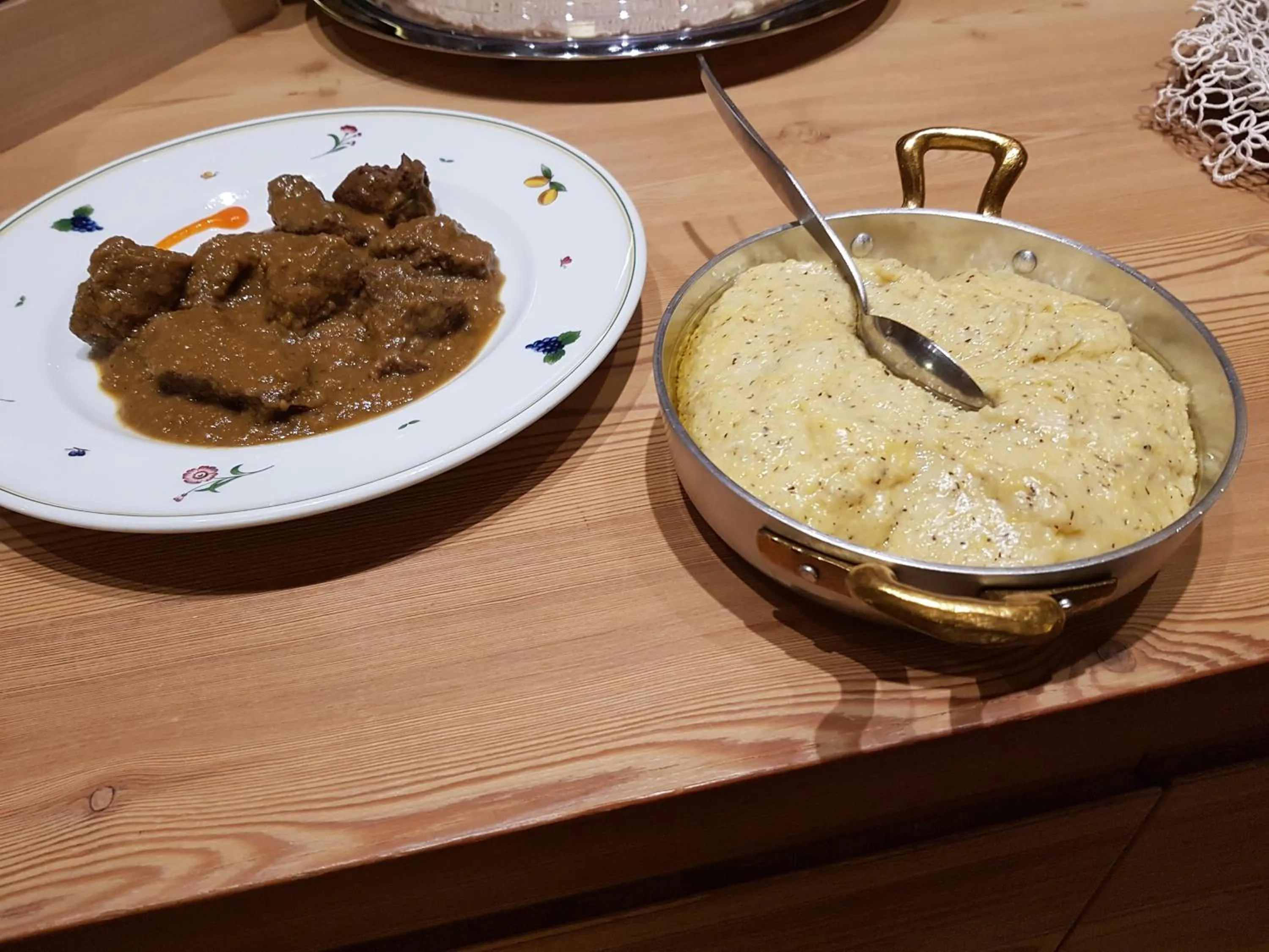 Lunch in Hotel Pedretti