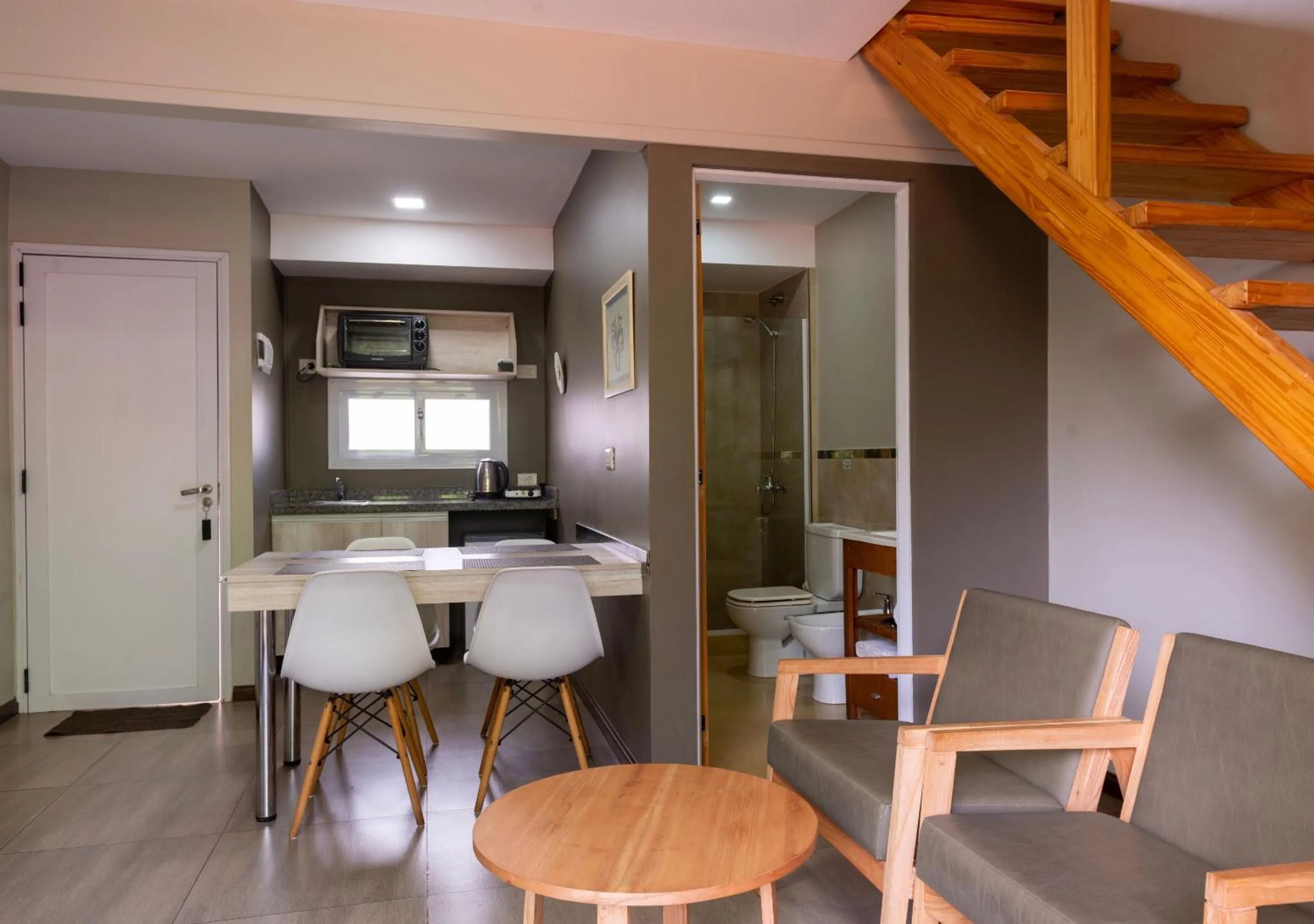 Kitchen or kitchenette in INGA by DOT Suites