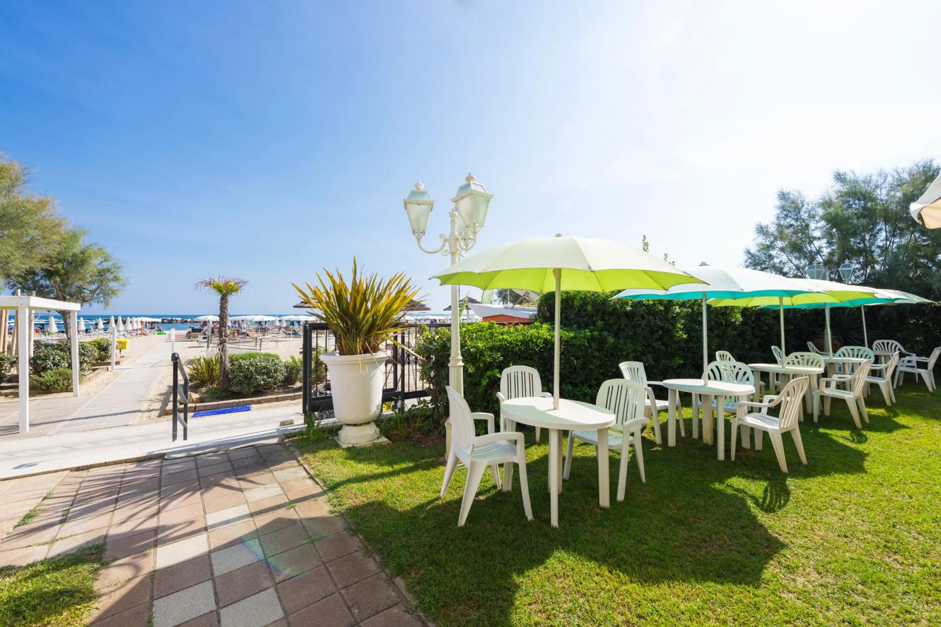 Garden in Hotel Orizzonte
