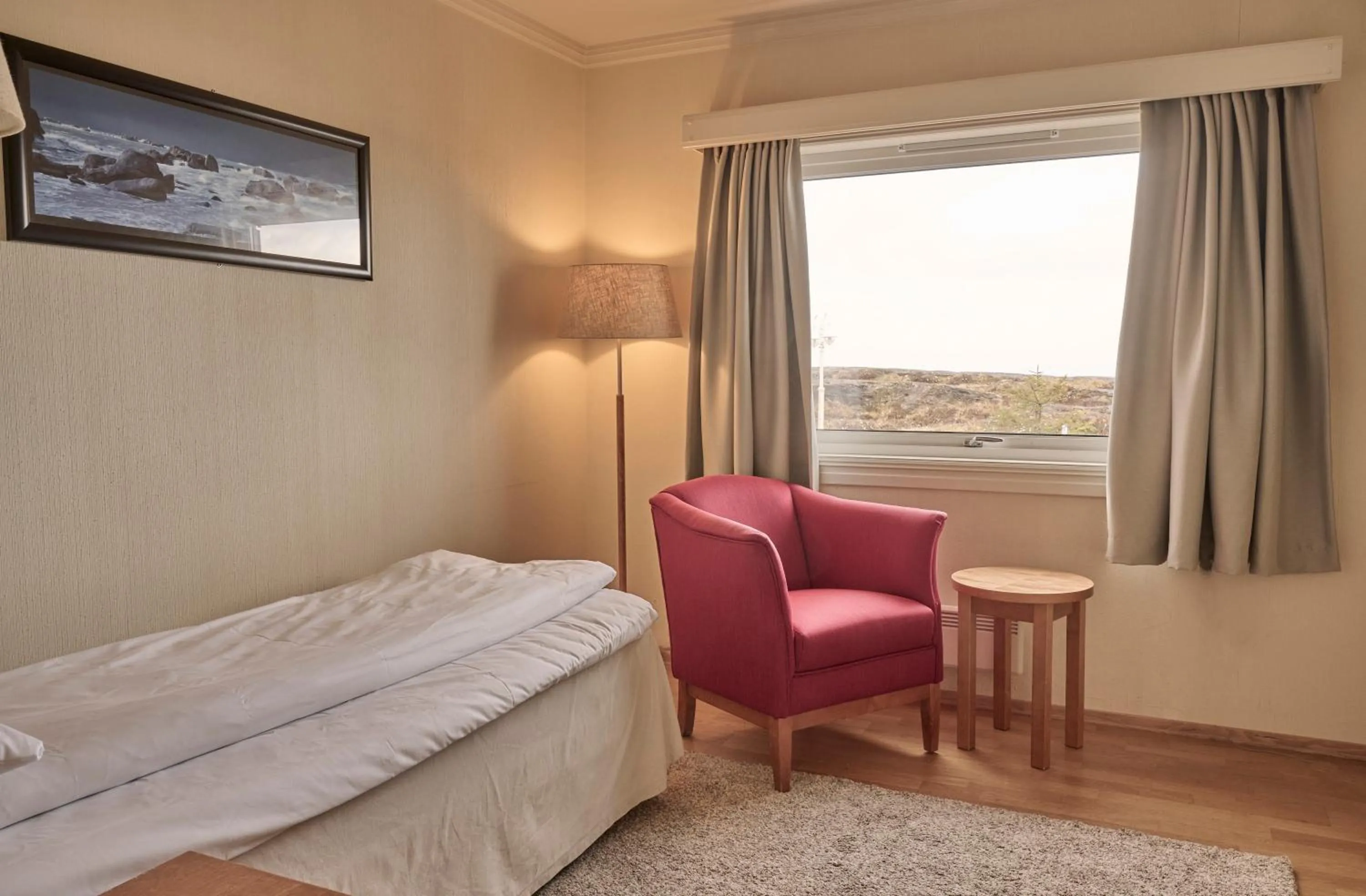 Bed in Sola Strand Hotel