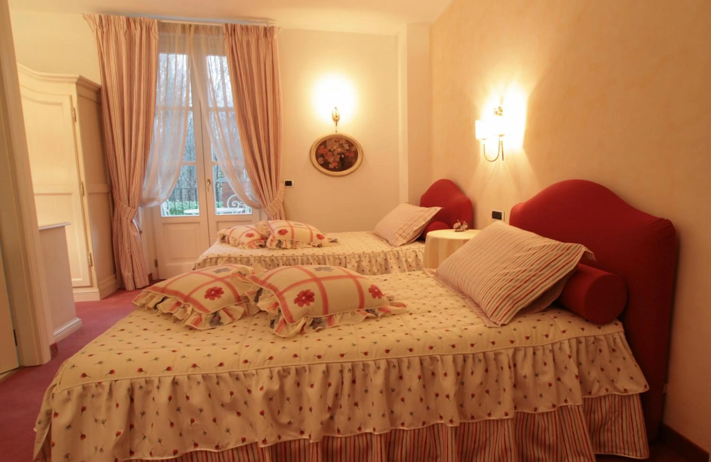 Bed in Villa Baroni
