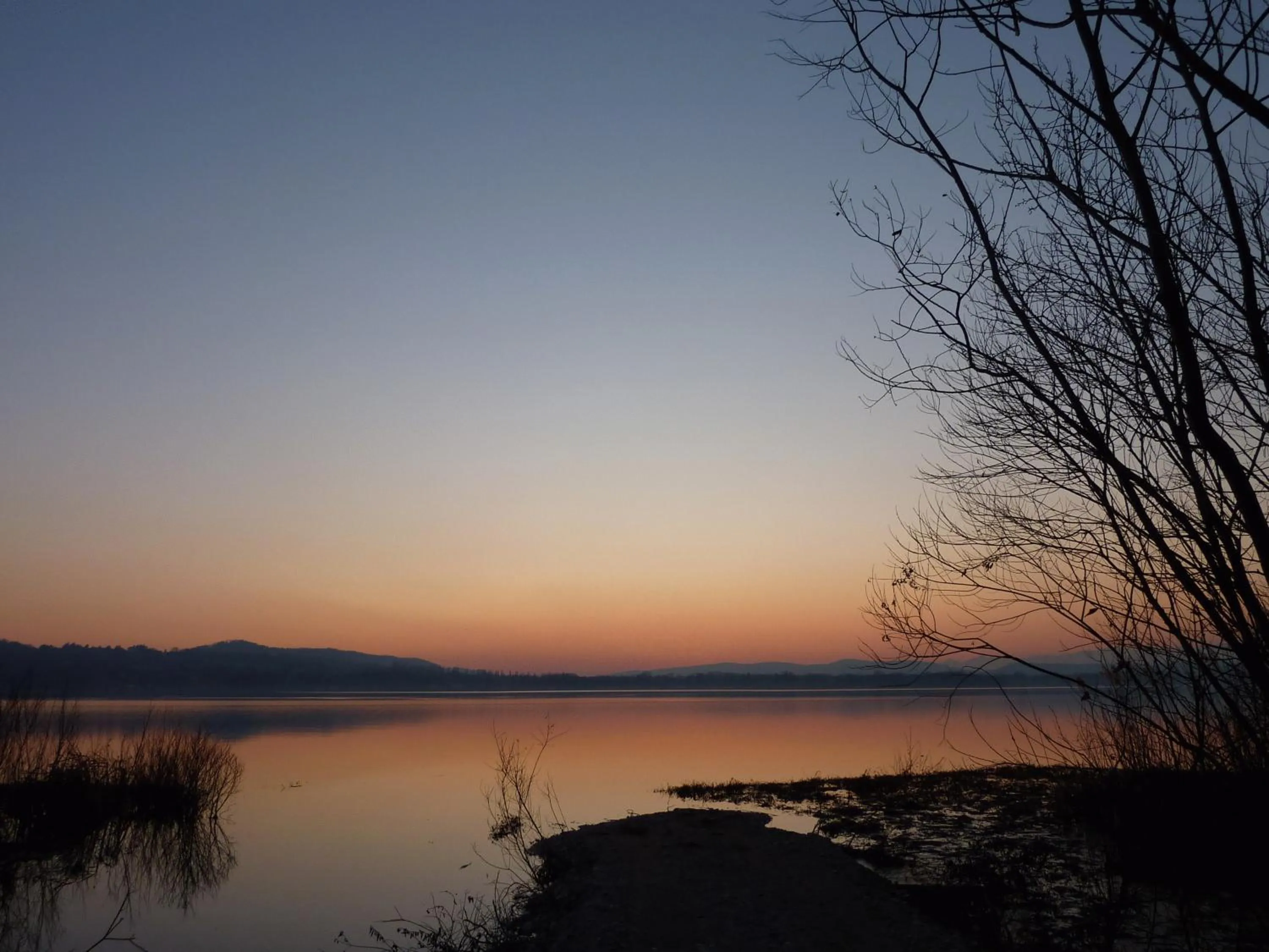 Natural landscape in Villa Baroni