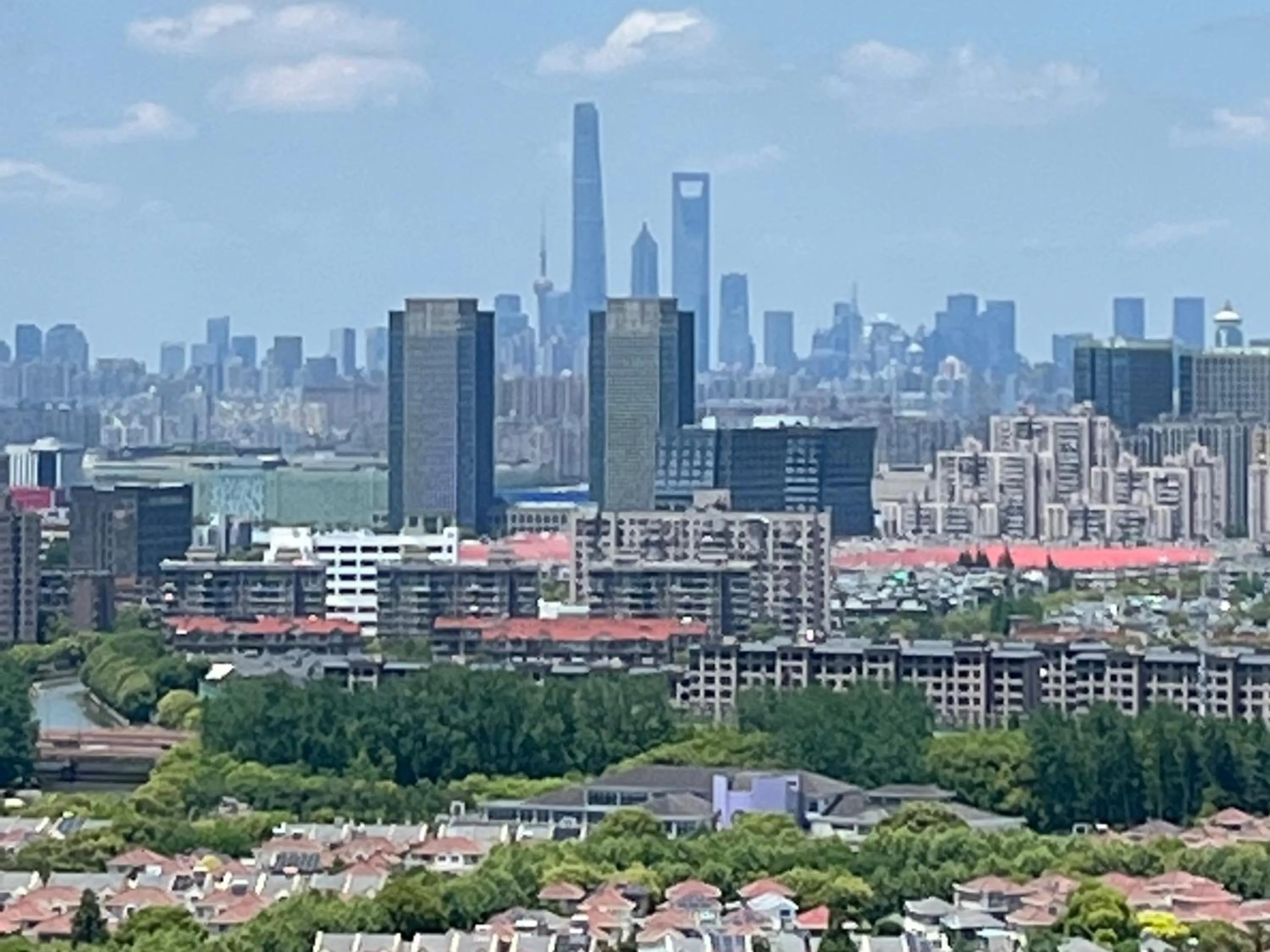 City view in Holiday Inn Shanghai Pudong Kangqiao by IHG