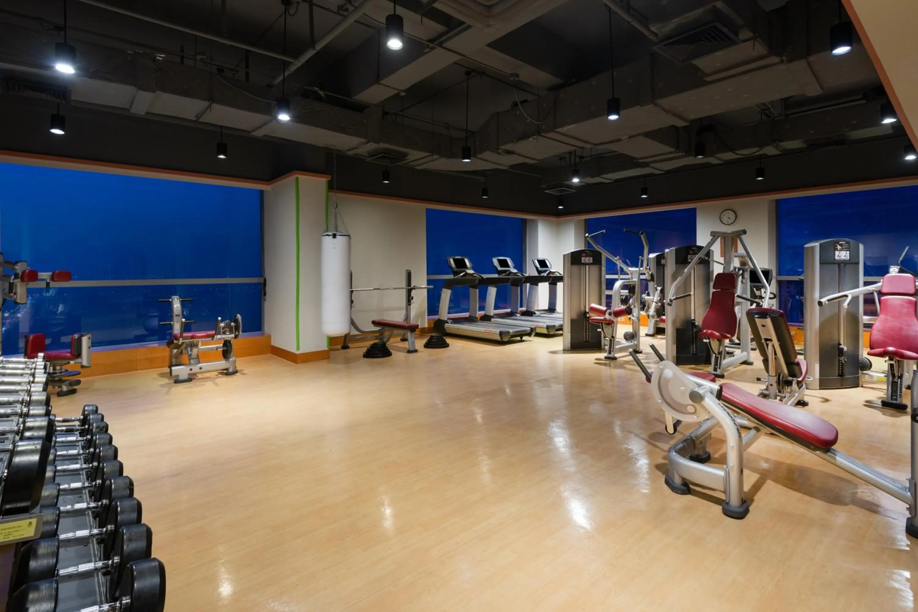 Fitness centre/facilities in Holiday Inn Shanghai Pudong Kangqiao by IHG - Free shuttle bus to Disney land, Ins Swimming Pool