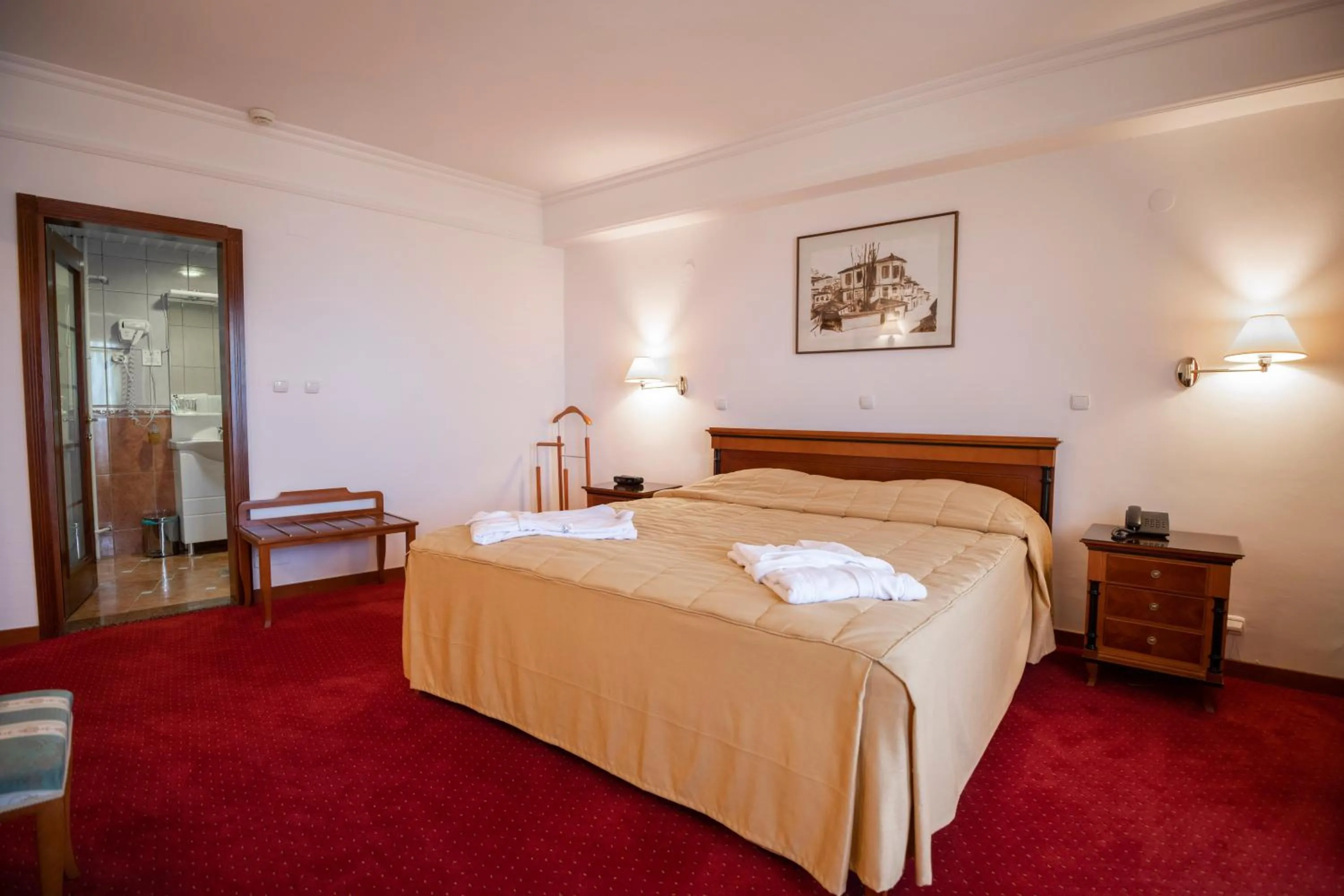 Bed in Hotel Bellevue - Metropol Lake Resort
