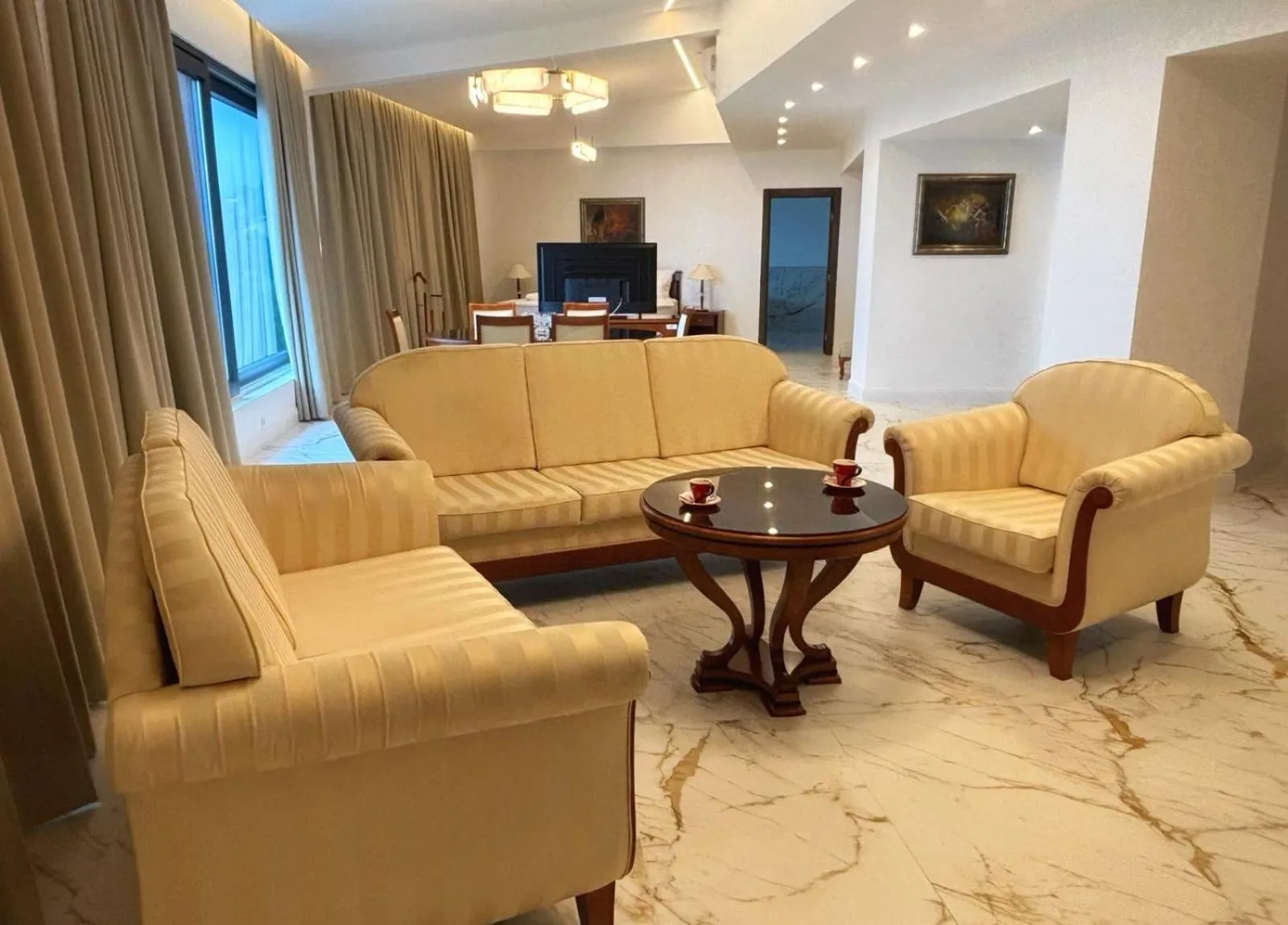 Seating area in Hotel Bellevue - Metropol Lake Resort