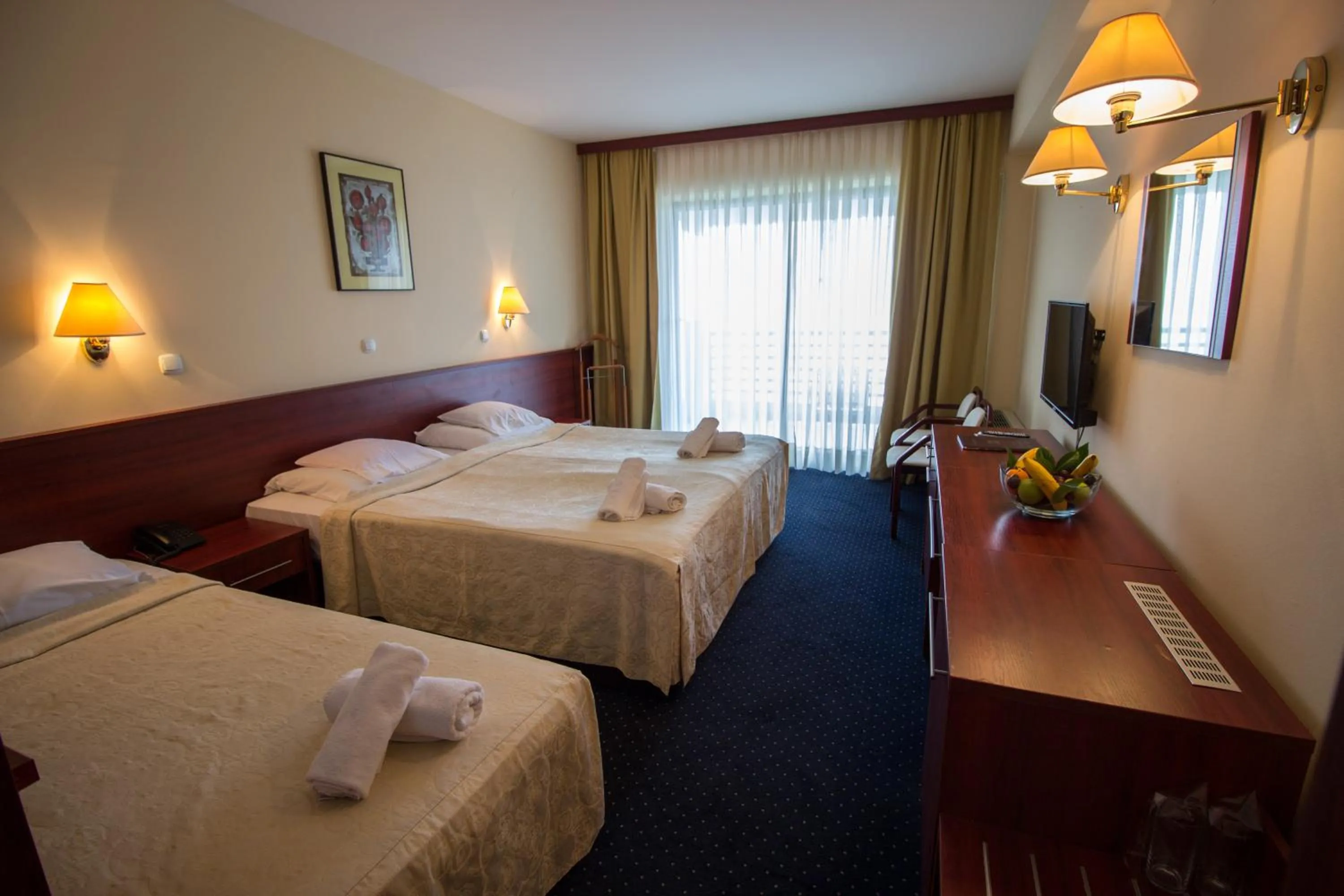 Bed in Hotel Bellevue - Metropol Lake Resort