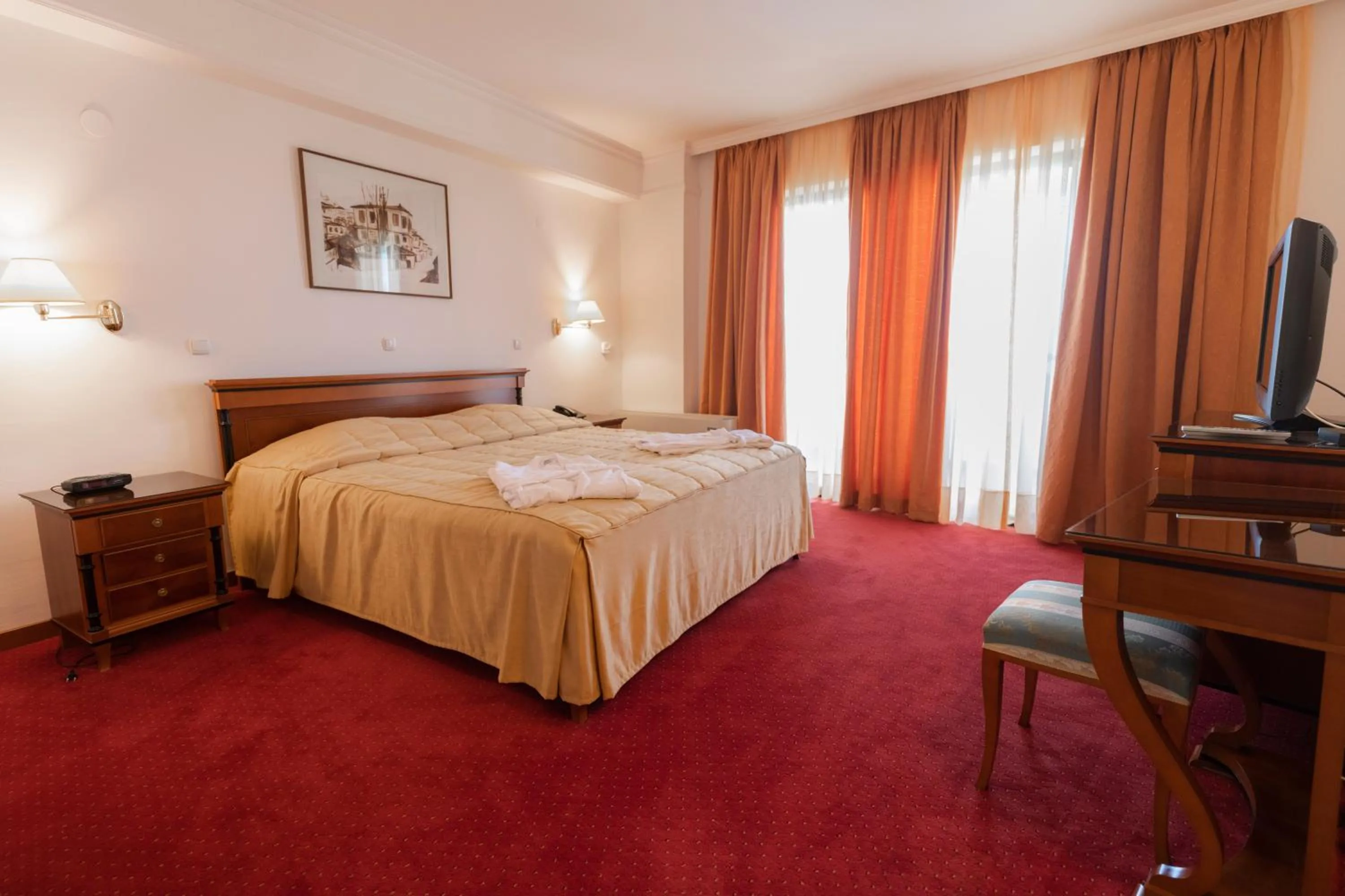 Bed in Hotel Bellevue - Metropol Lake Resort