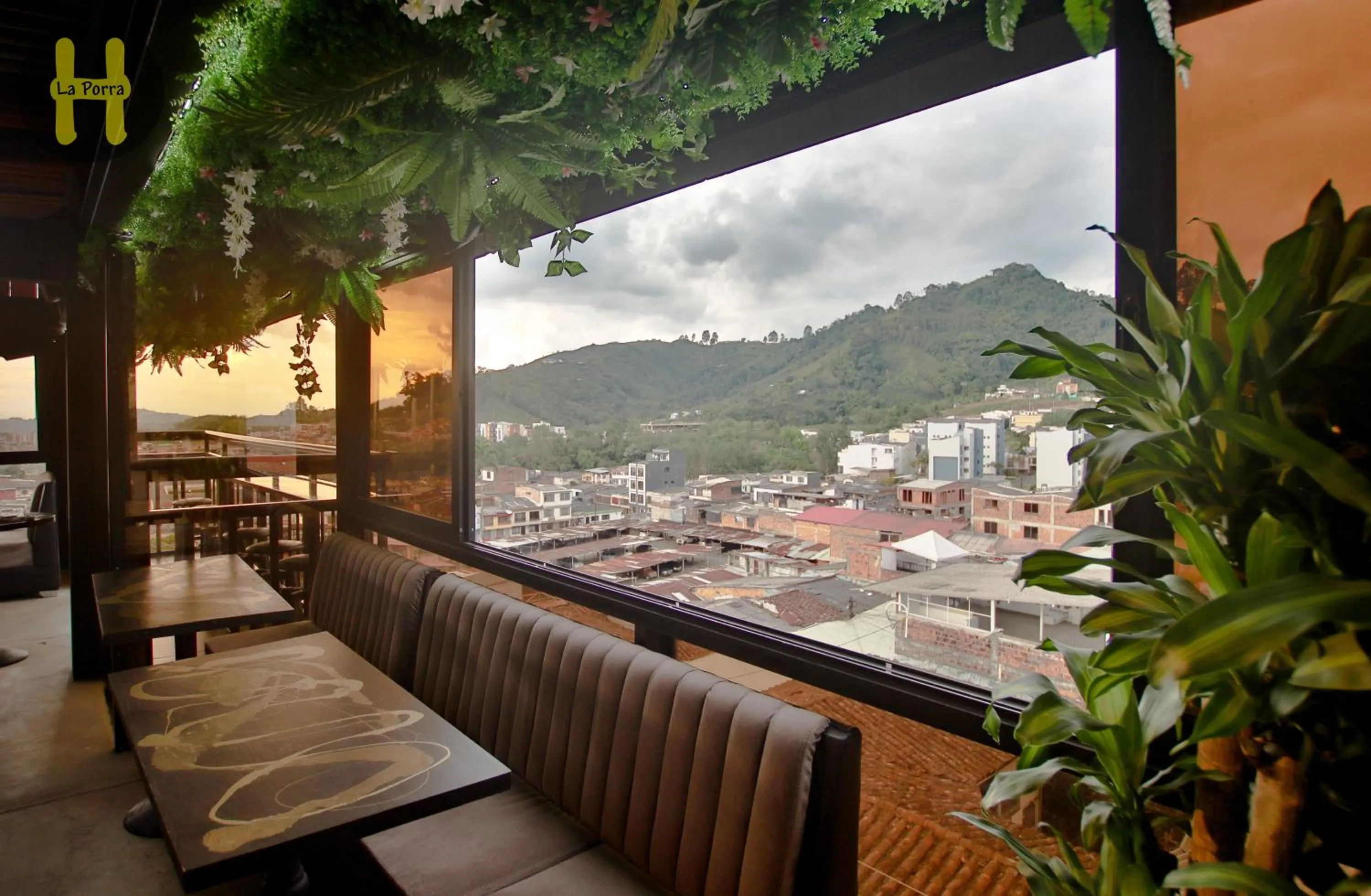 Mountain view in HOTEl LA PORRA