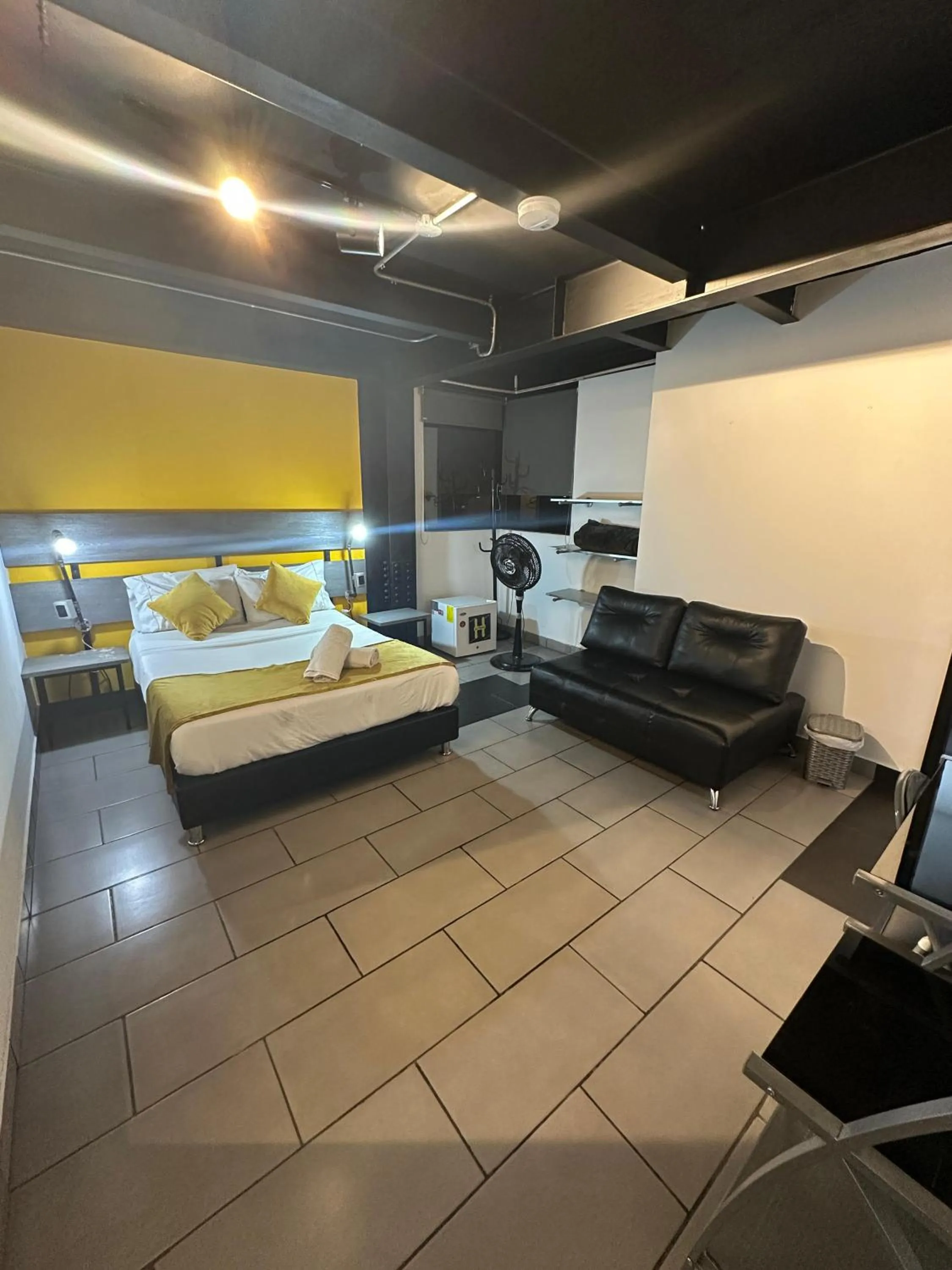 Bed in HOTEl LA PORRA