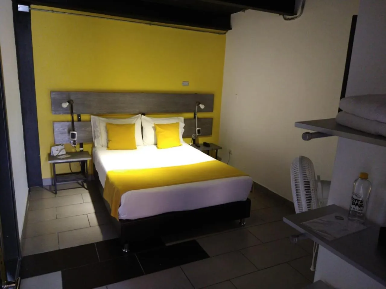 Bed in HOTEl LA PORRA