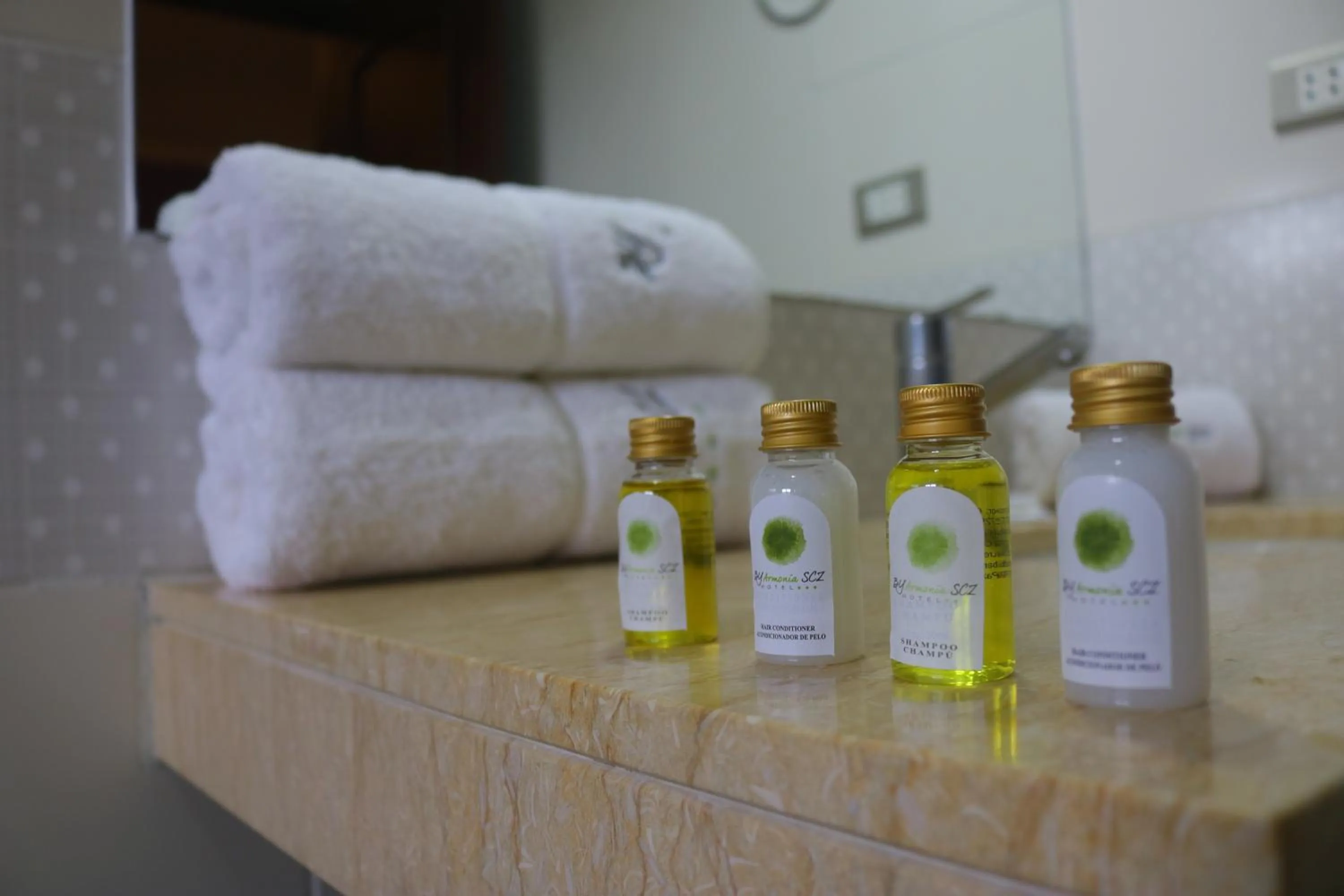 Bathroom, Bed in Hotel By Armonía Santa Cruz