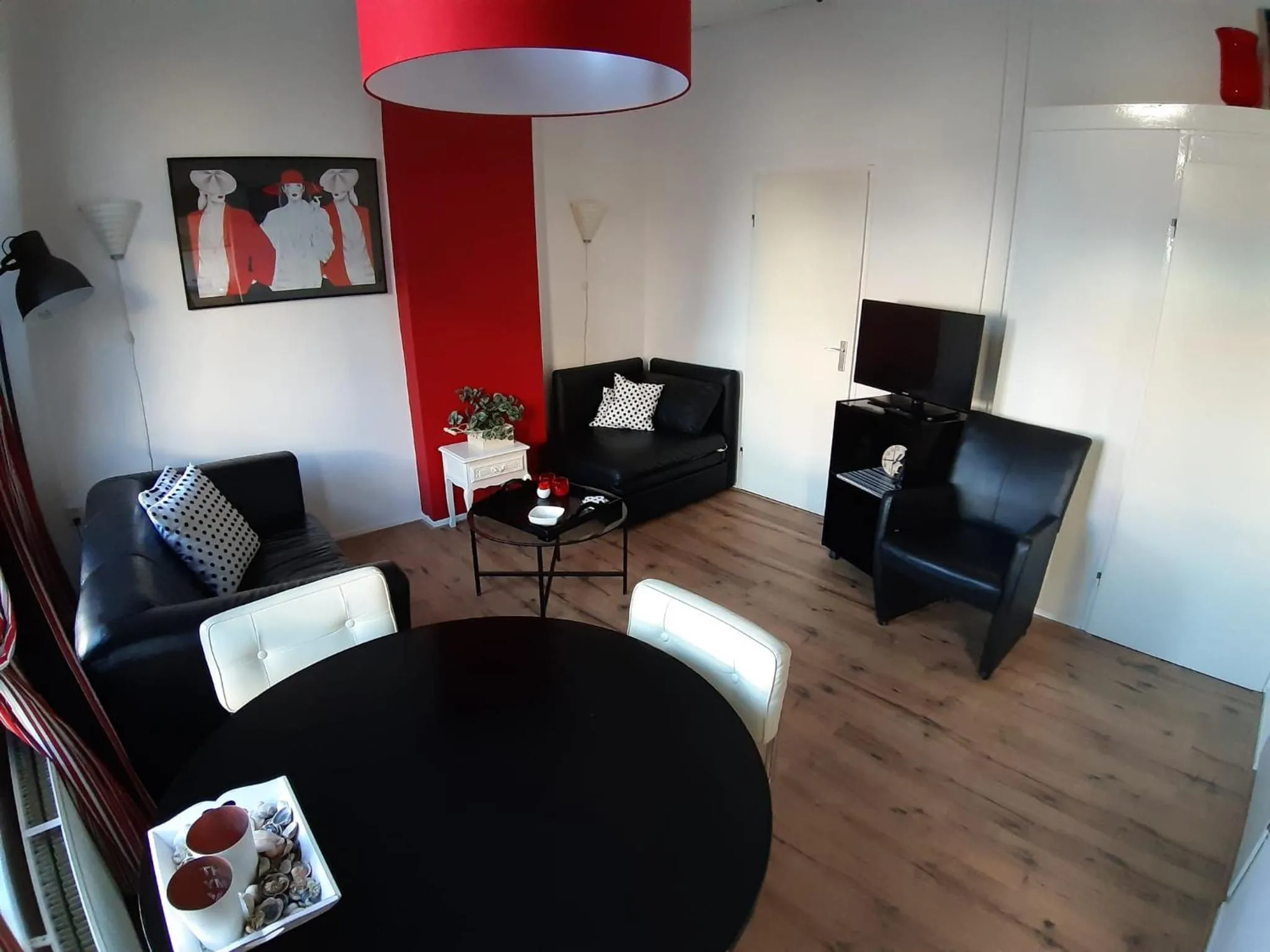 Living room in Appartementen Zandvoort
