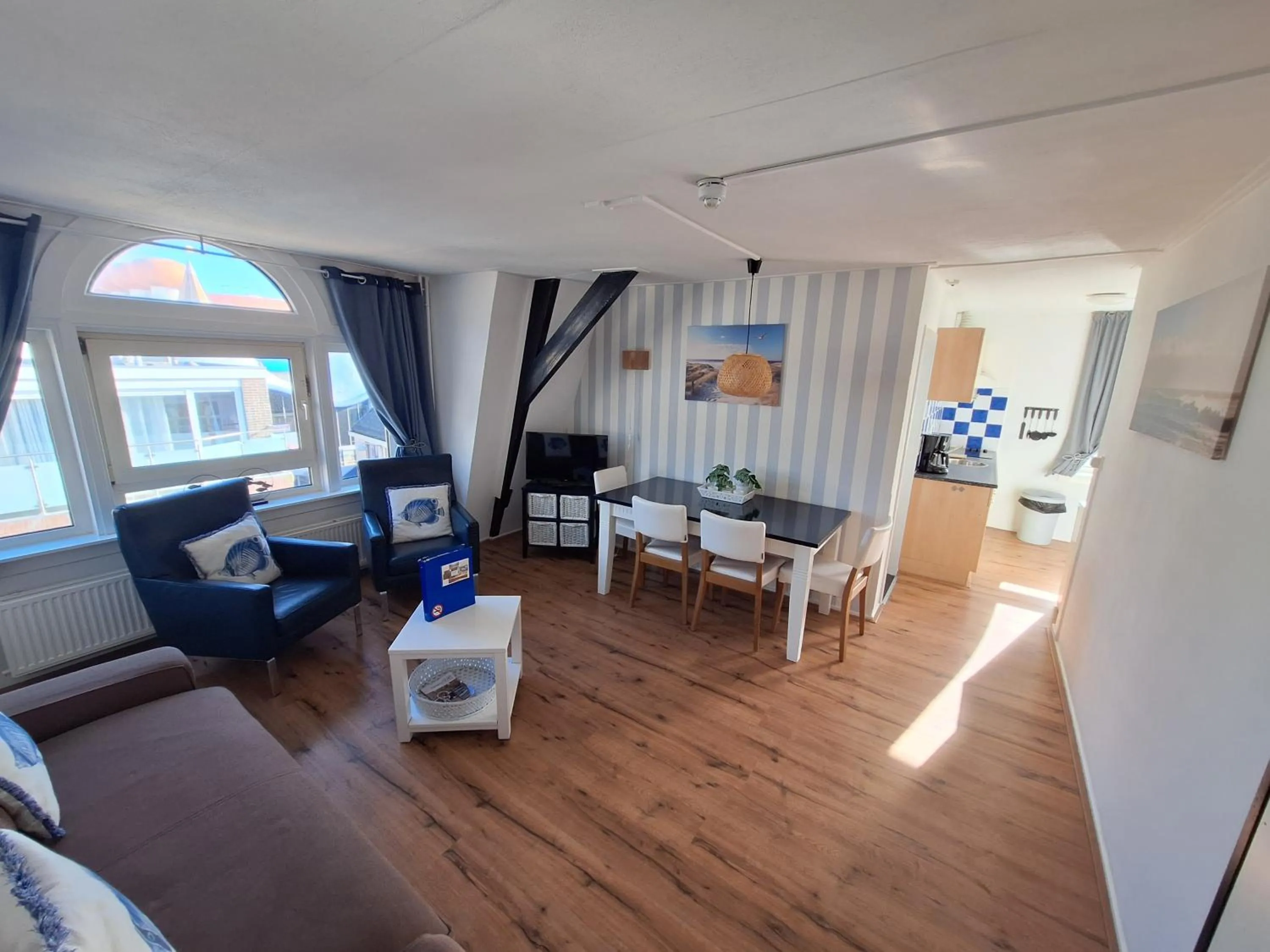 Living room in Appartementen Zandvoort