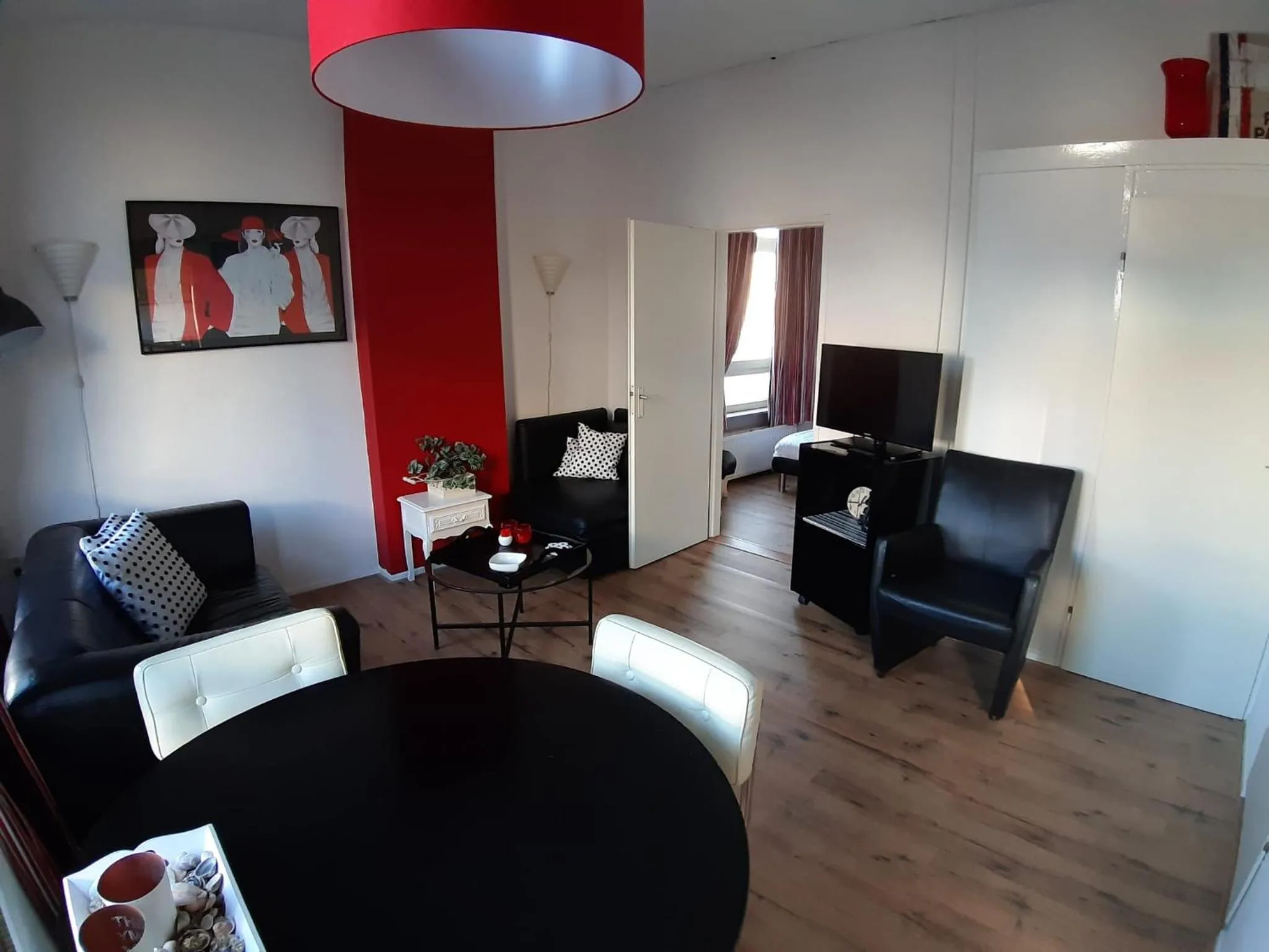 Living room in Appartementen Zandvoort