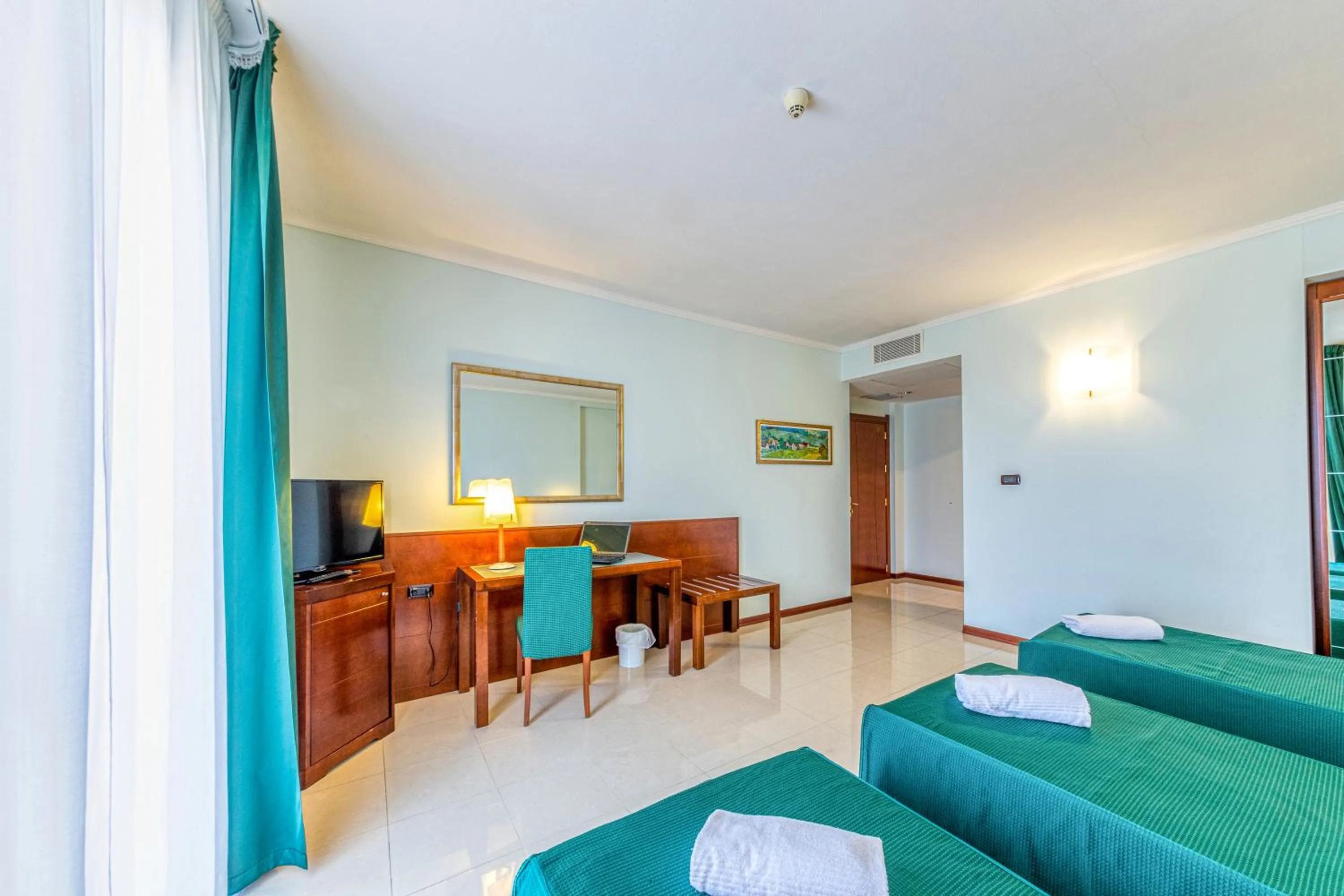 Bed in Hotel Le Torri