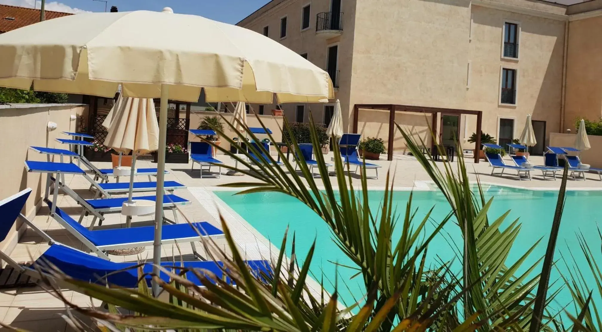 Pool view in Hotel Le Torri Pool view in Hotel Le Torri