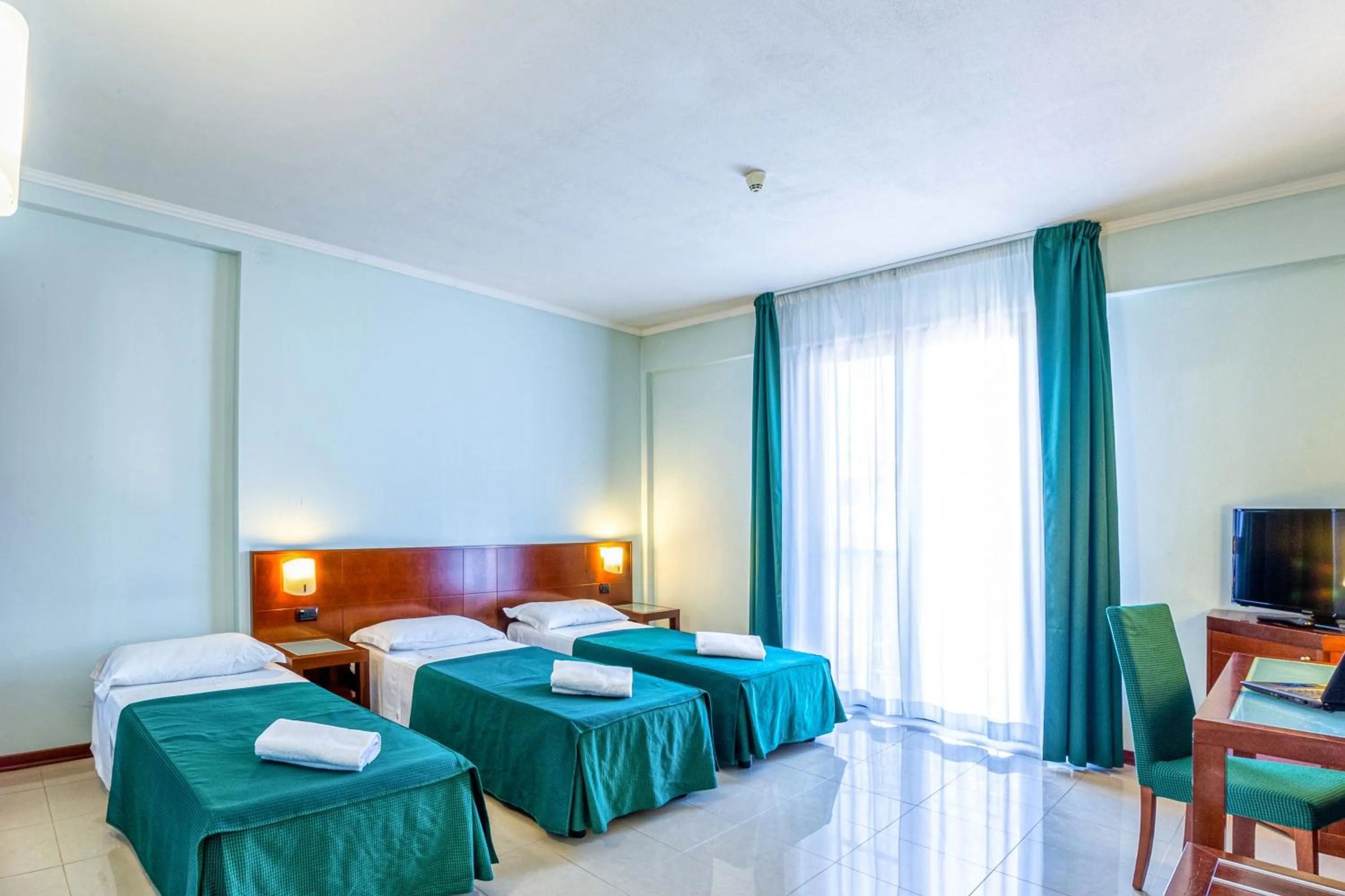 Bed in Hotel Le Torri