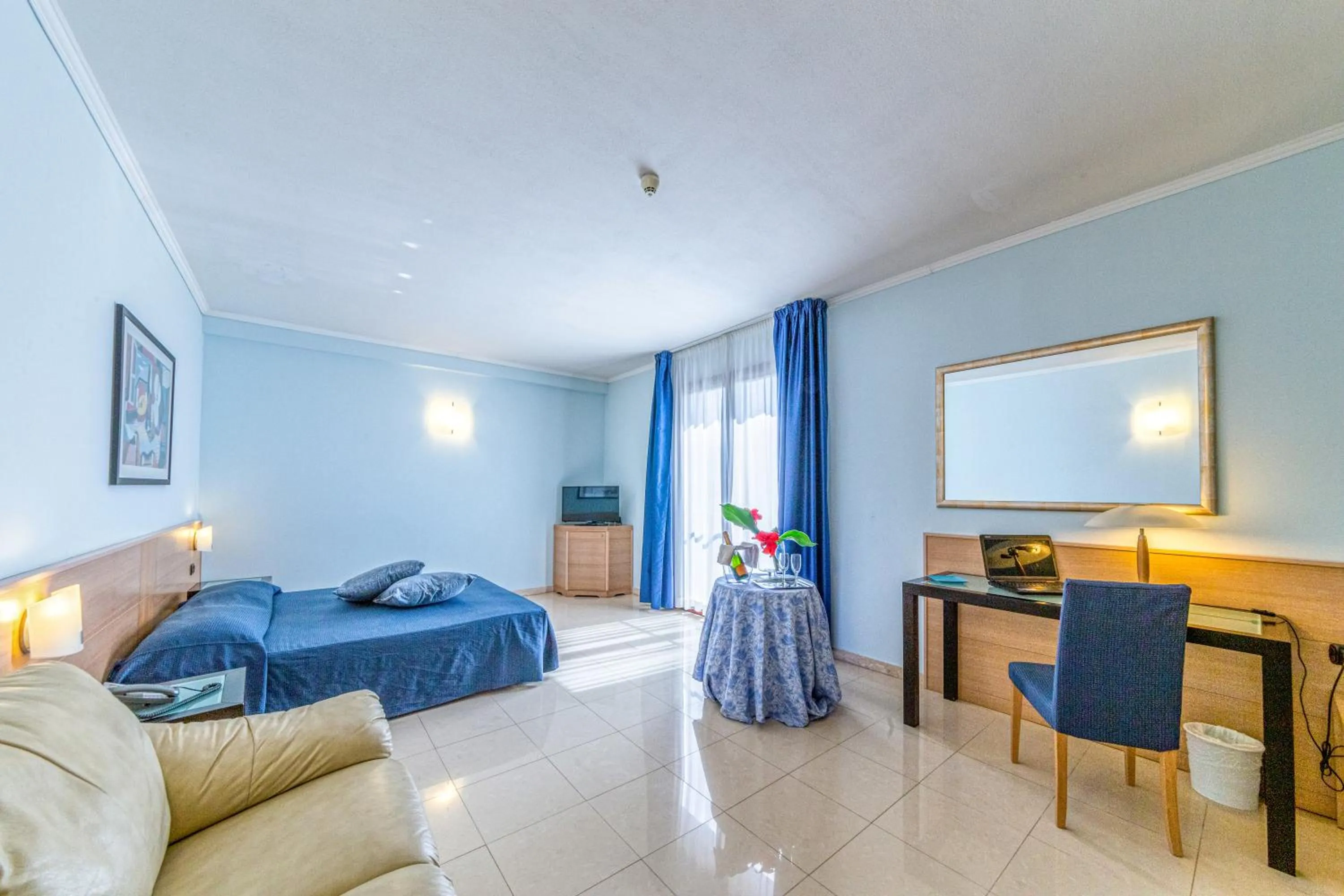 Bed in Hotel Le Torri