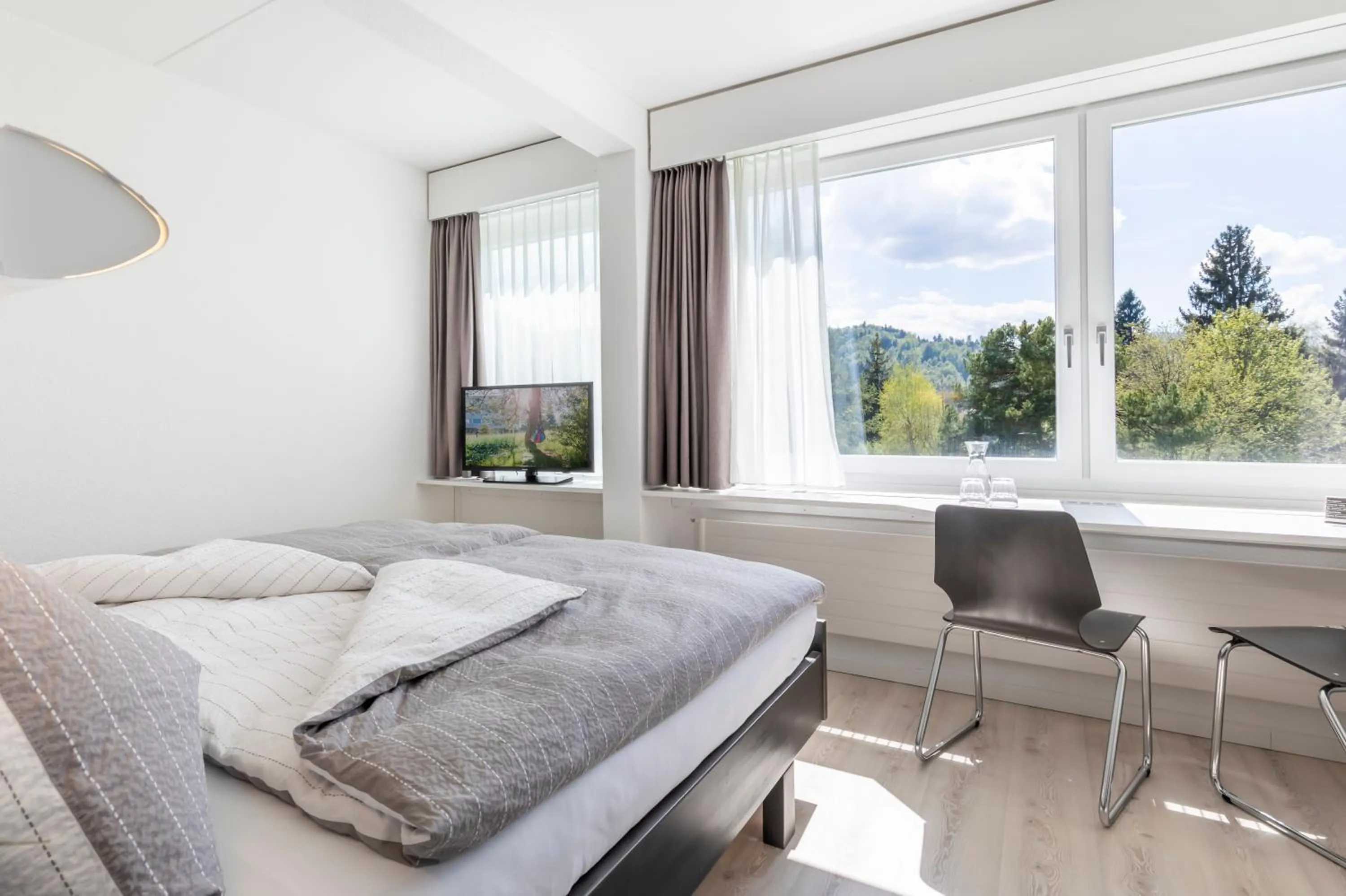 Bed in Hotel Allegro Einsiedeln