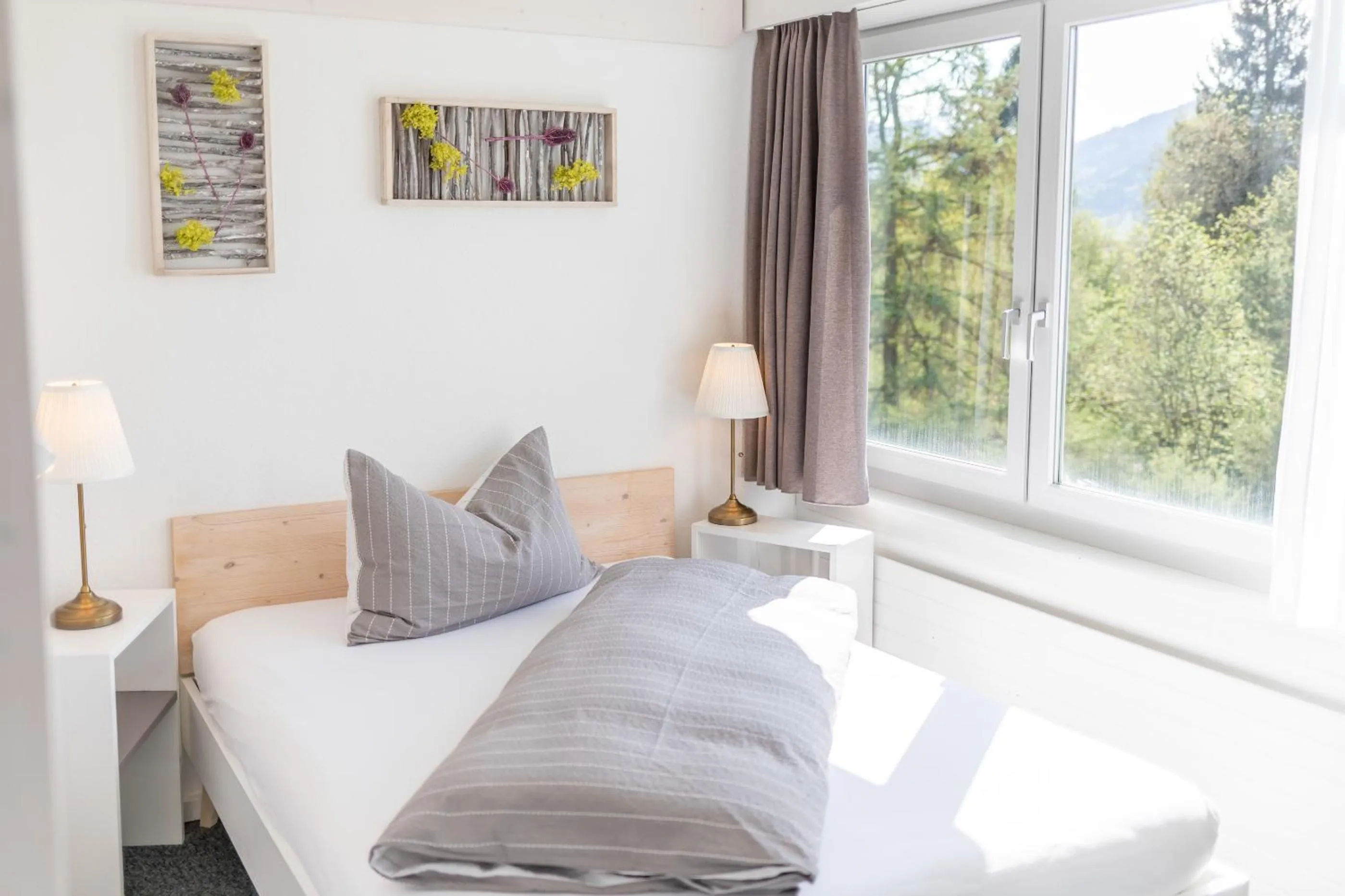 Bed in Hotel Allegro Einsiedeln