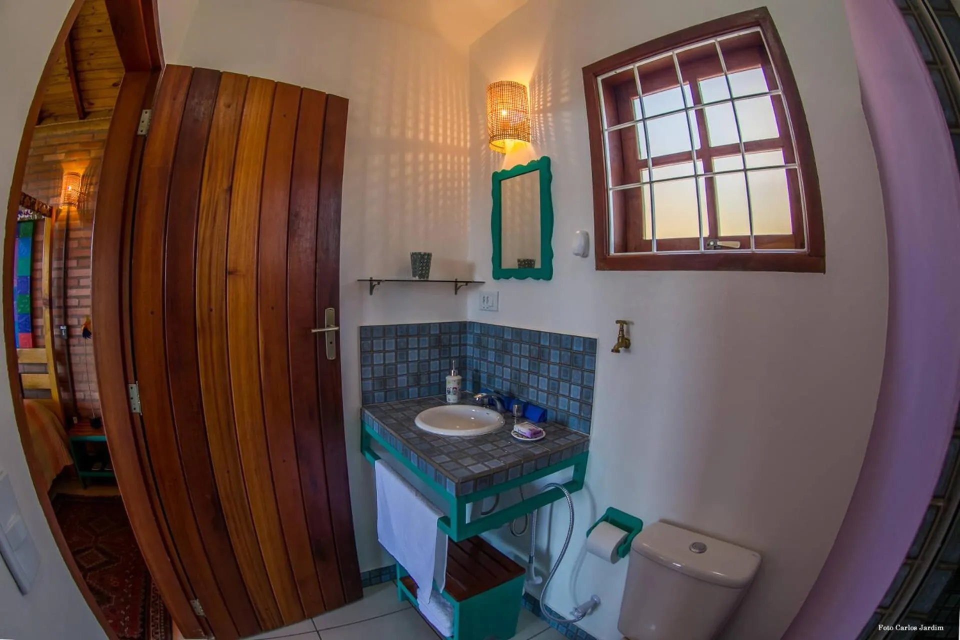 Toilet in Chalés Grande Vista - Refúgio da Alma