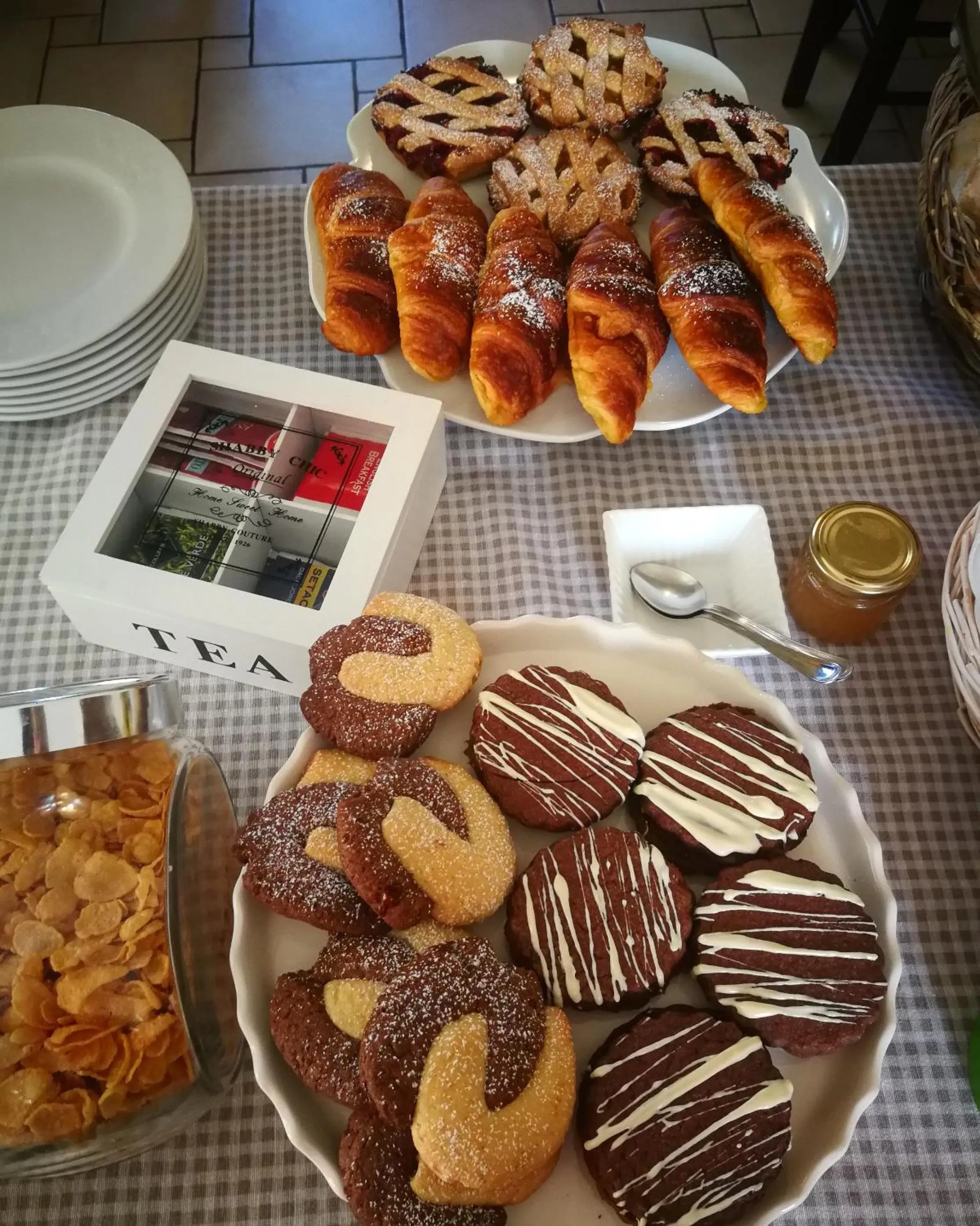 Buffet breakfast in B&B Del Viale