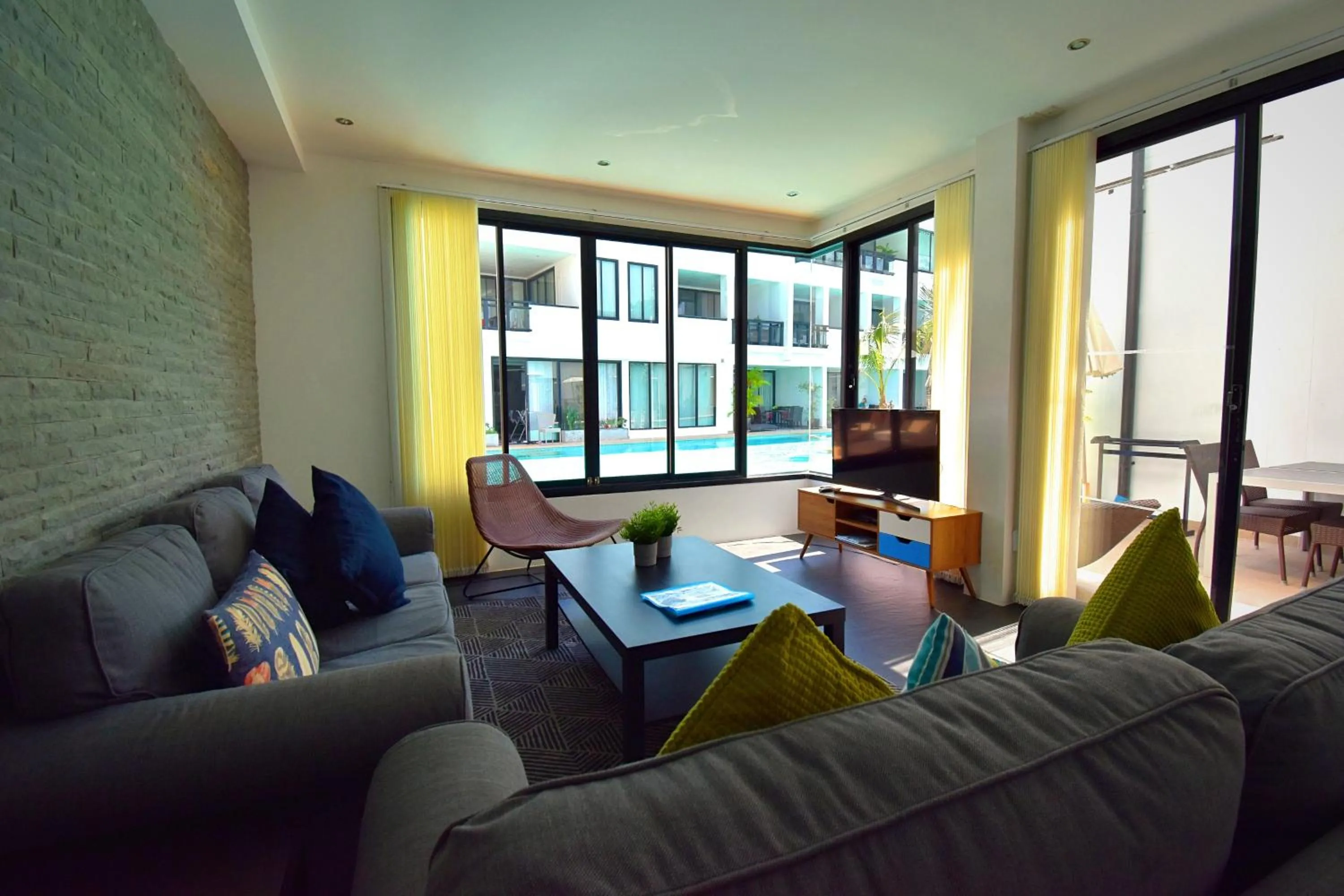 Living room in Sai Naam Lanta Residence SHA Plus