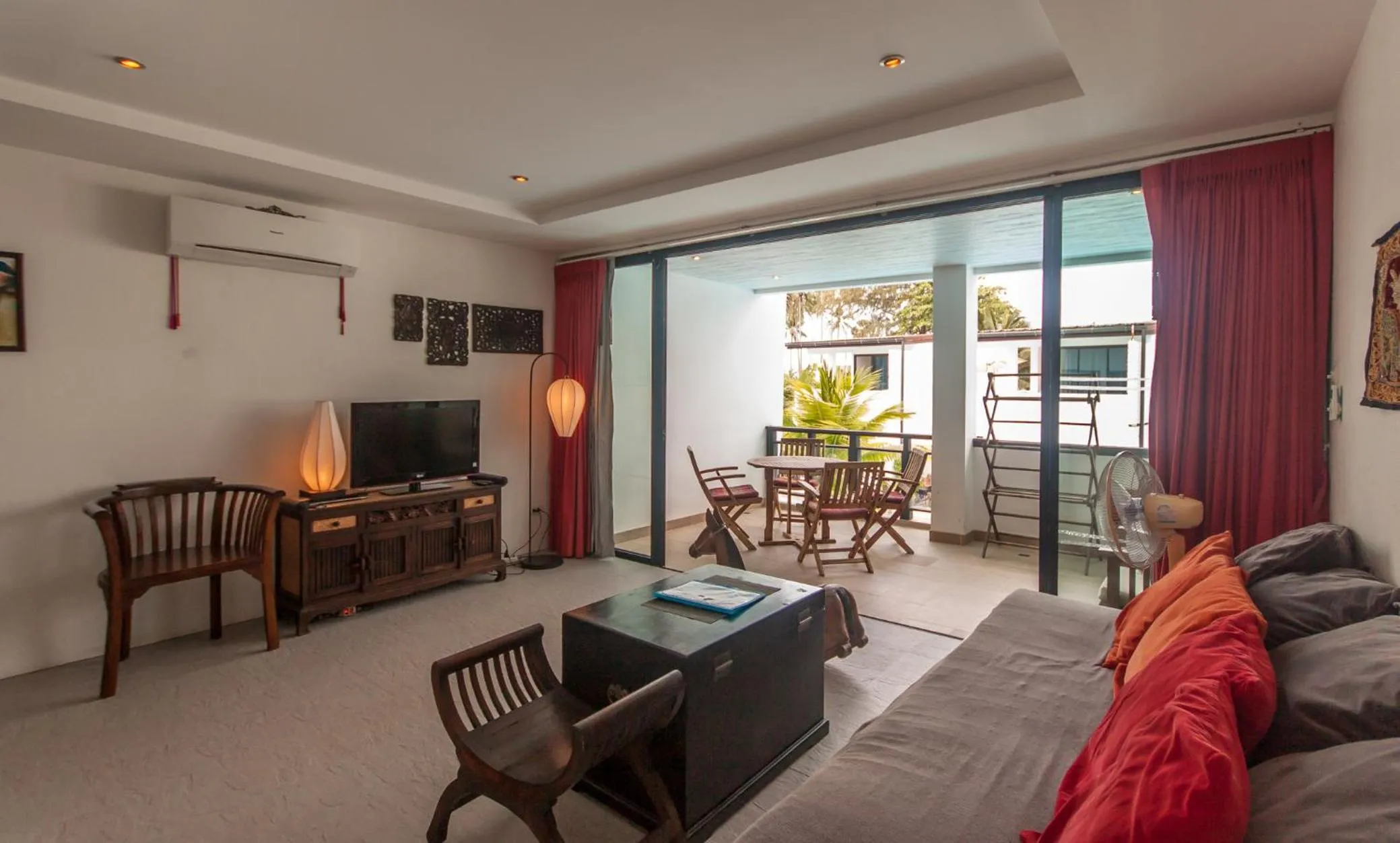 Living room in Sai Naam Lanta Residence SHA Plus