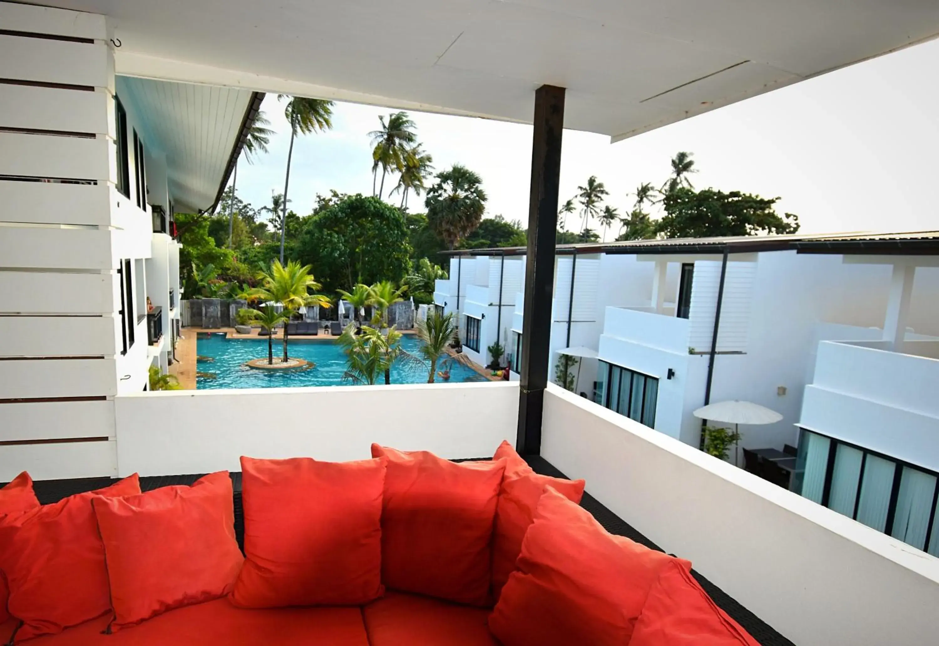 Balcony/Terrace in Sai Naam Lanta Residence SHA Plus