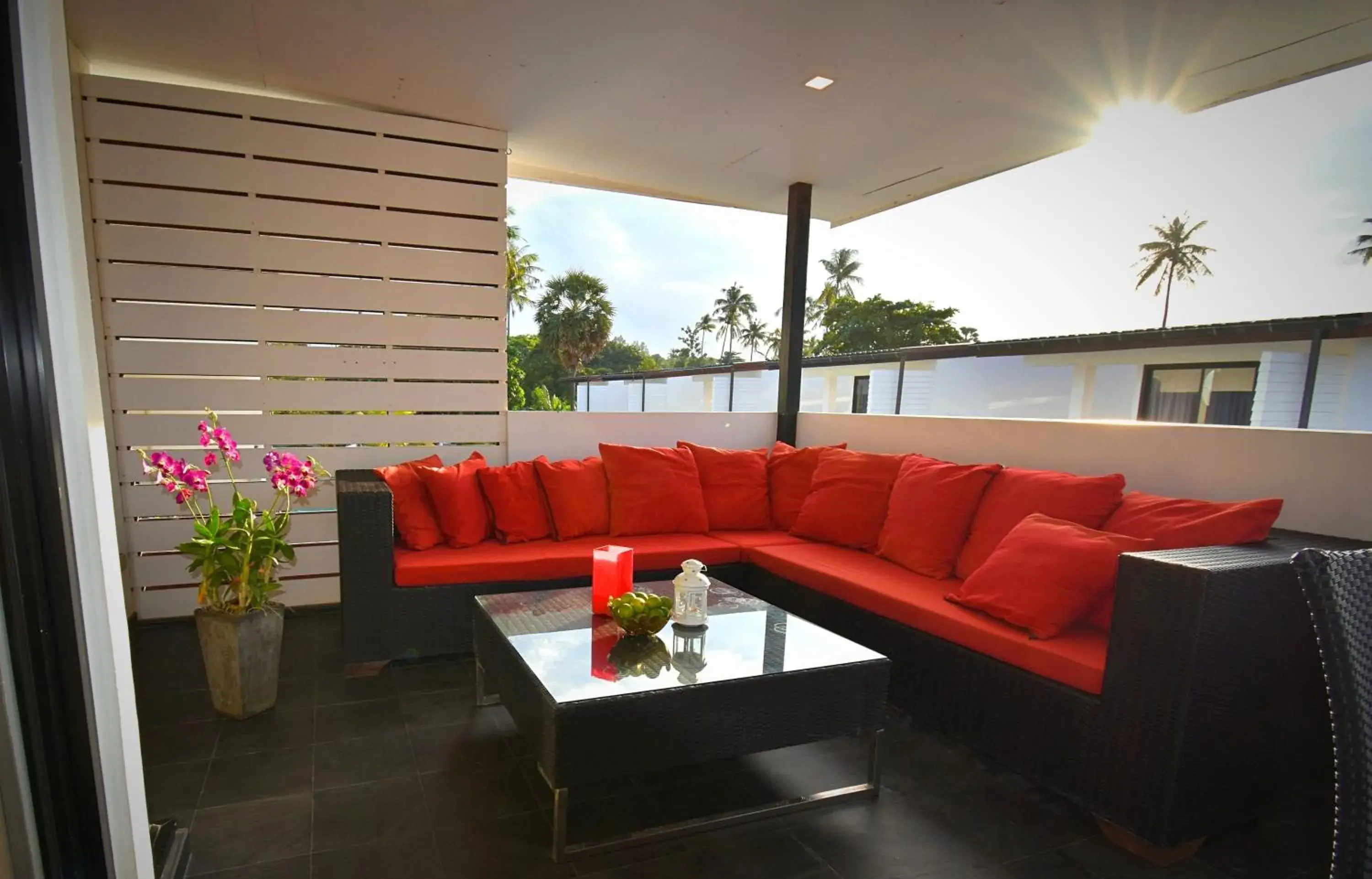 Balcony/Terrace in Sai Naam Lanta Residence SHA Plus