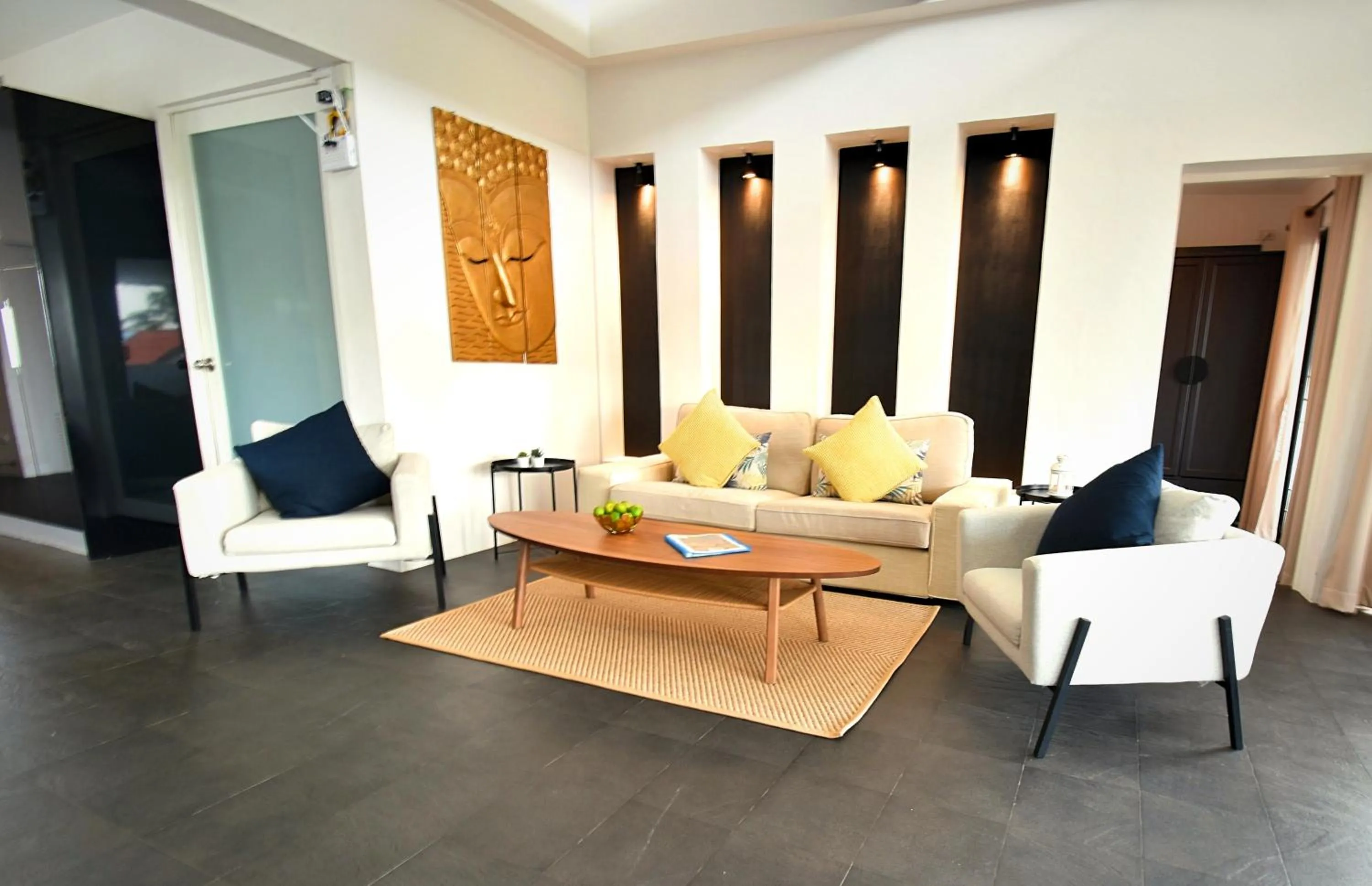 Living room in Sai Naam Lanta Residence SHA Plus