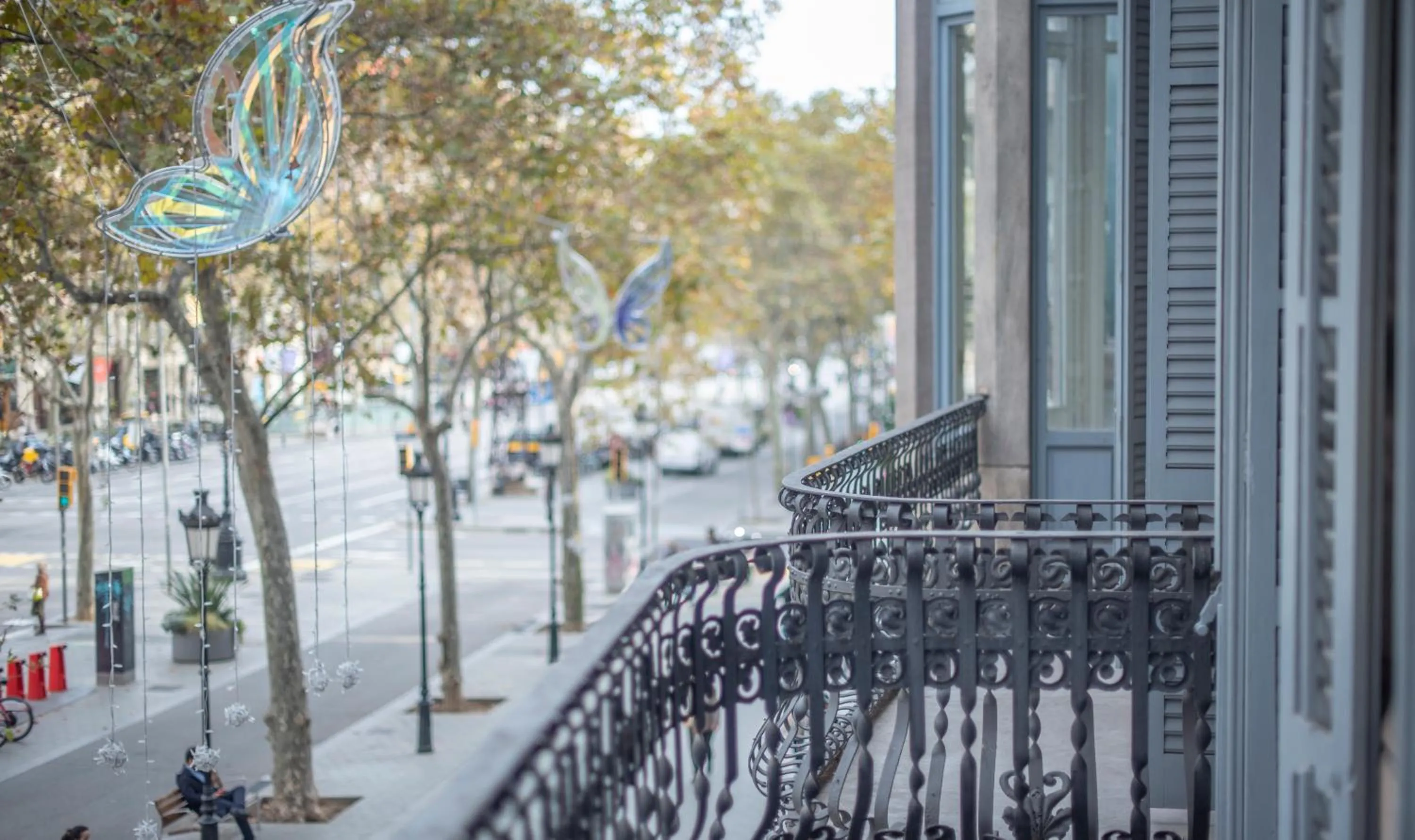 City view in You Stylish City Center Apartments