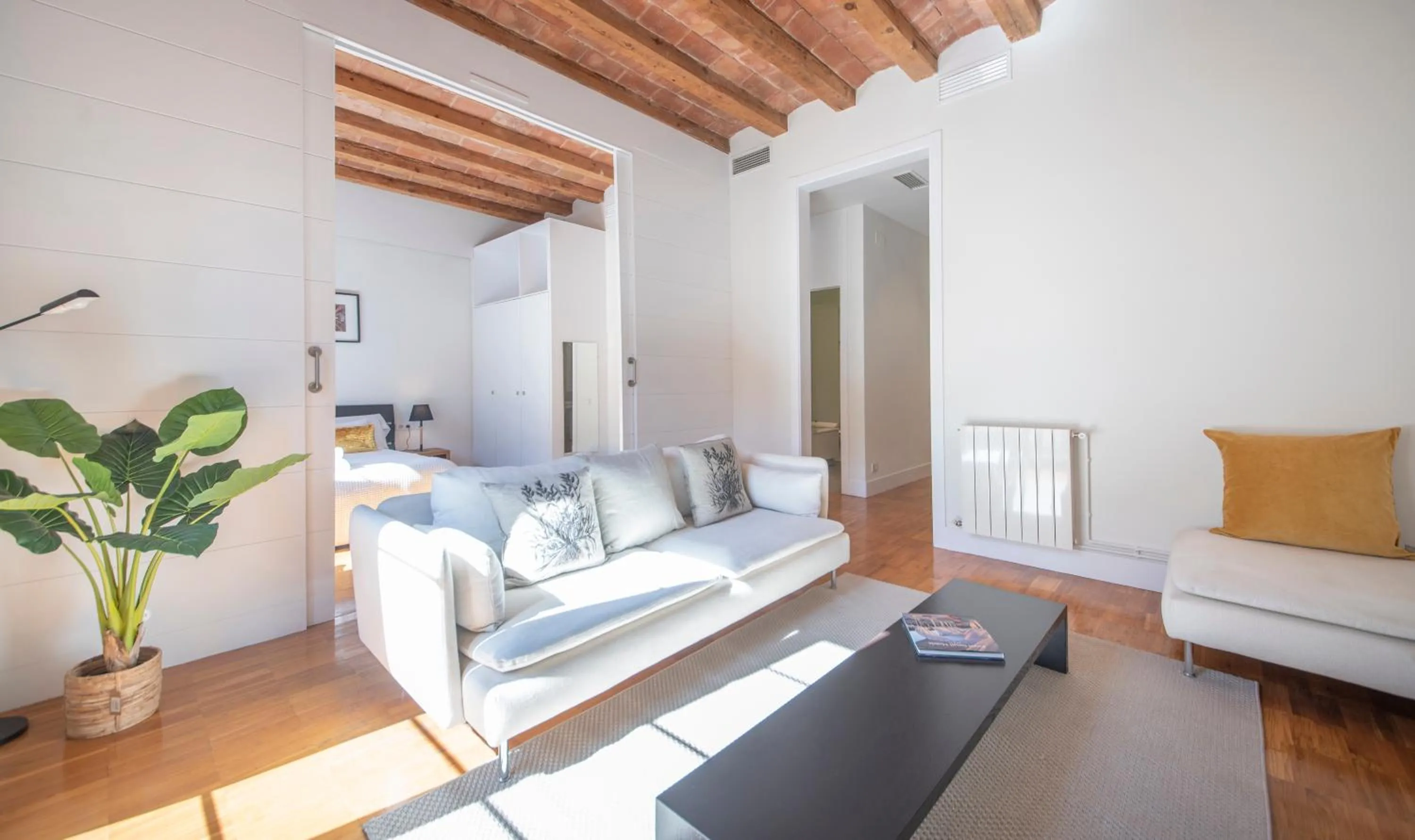 Living room in You Stylish City Center Apartments