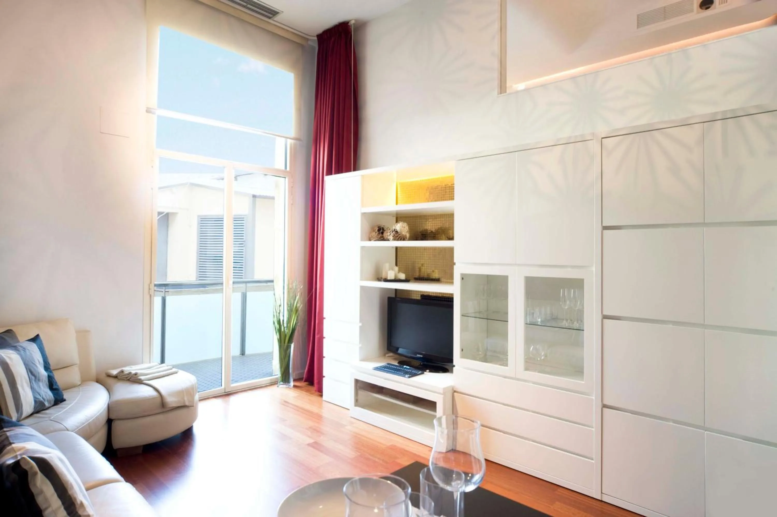 Living room in You Stylish City Center Apartments