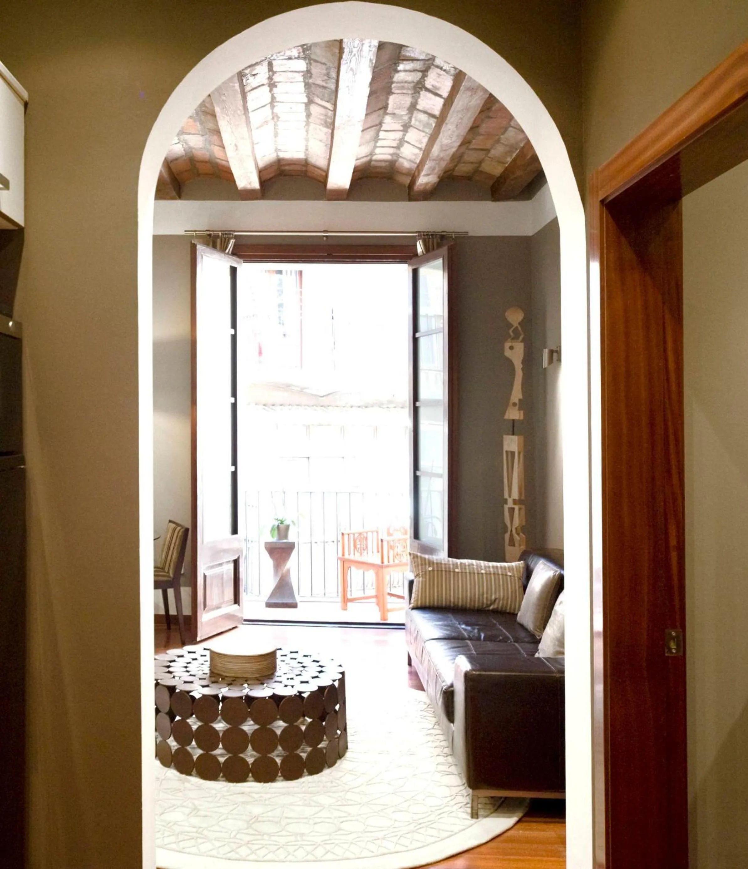 Living room in You Stylish City Center Apartments