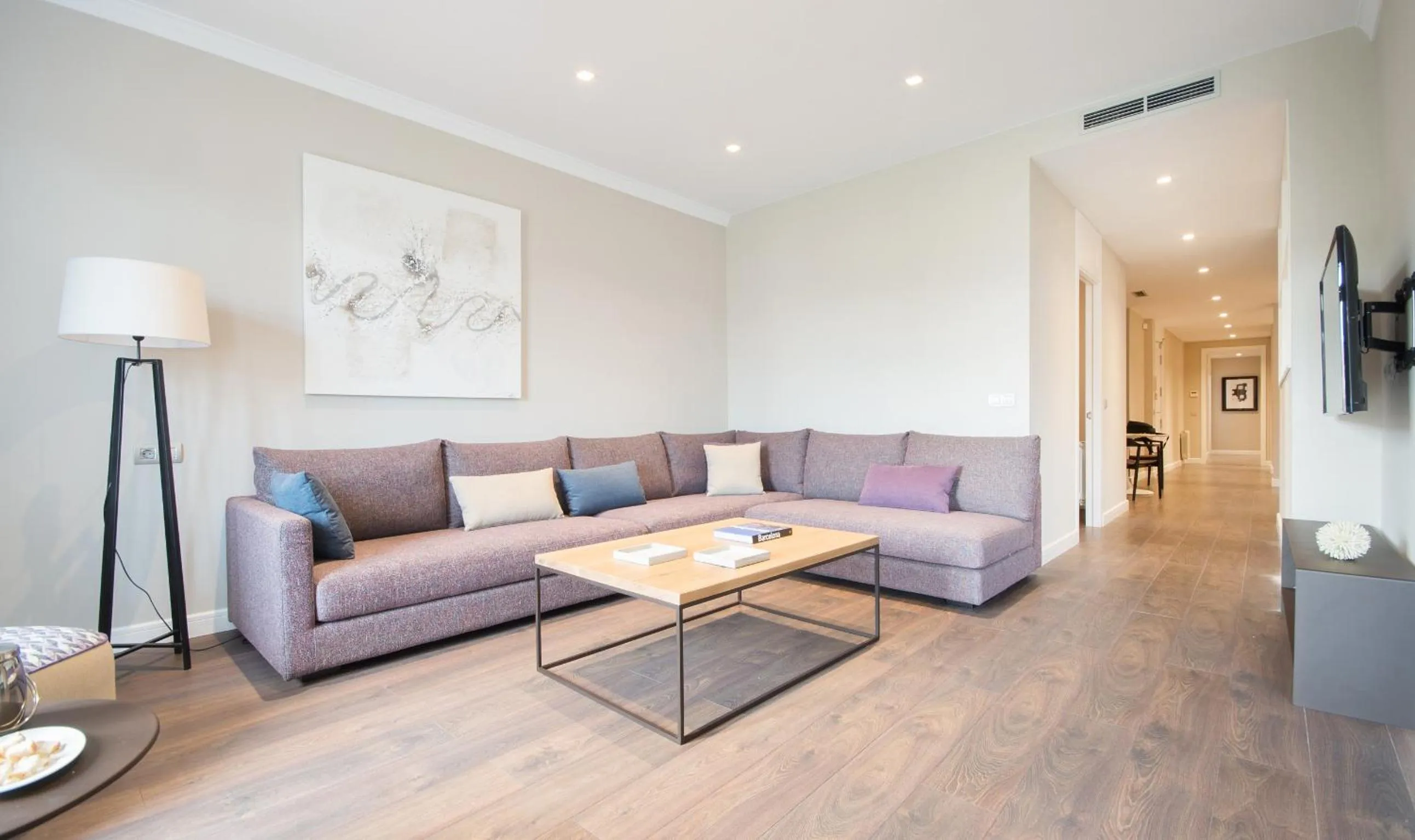 Living room in You Stylish City Center Apartments