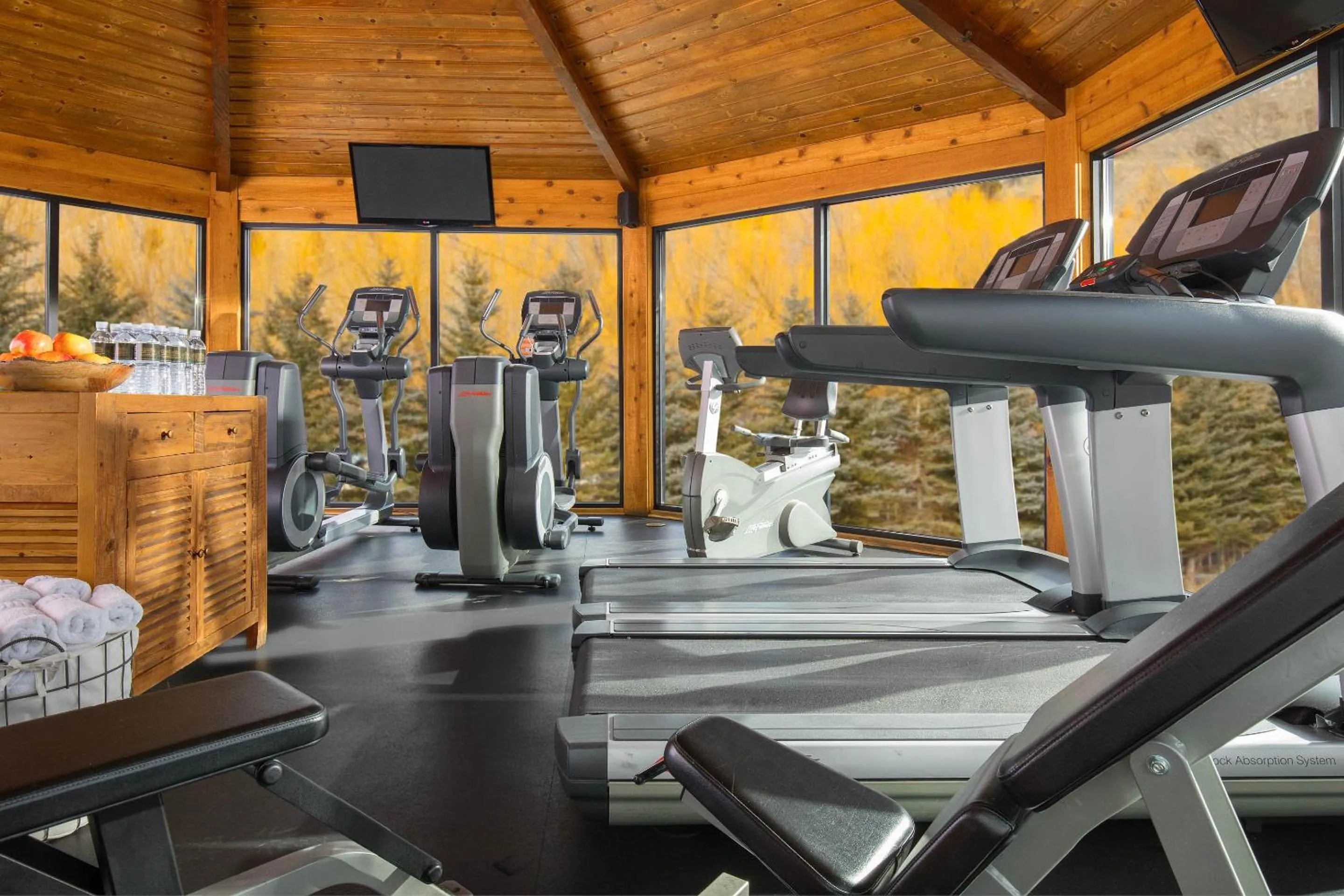 Fitness centre/facilities in Rustic Inn Creekside