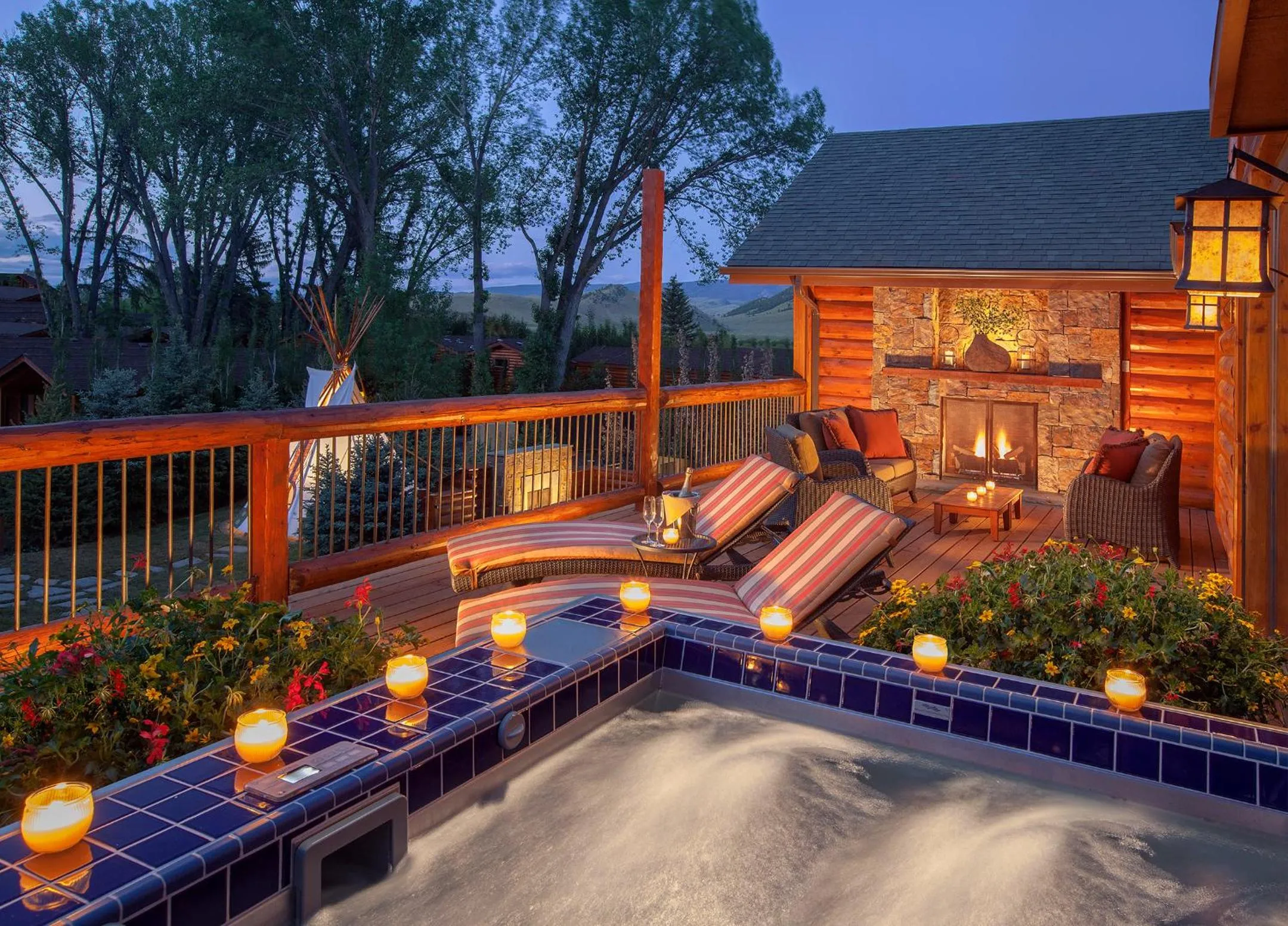 Summer in Rustic Inn Creekside