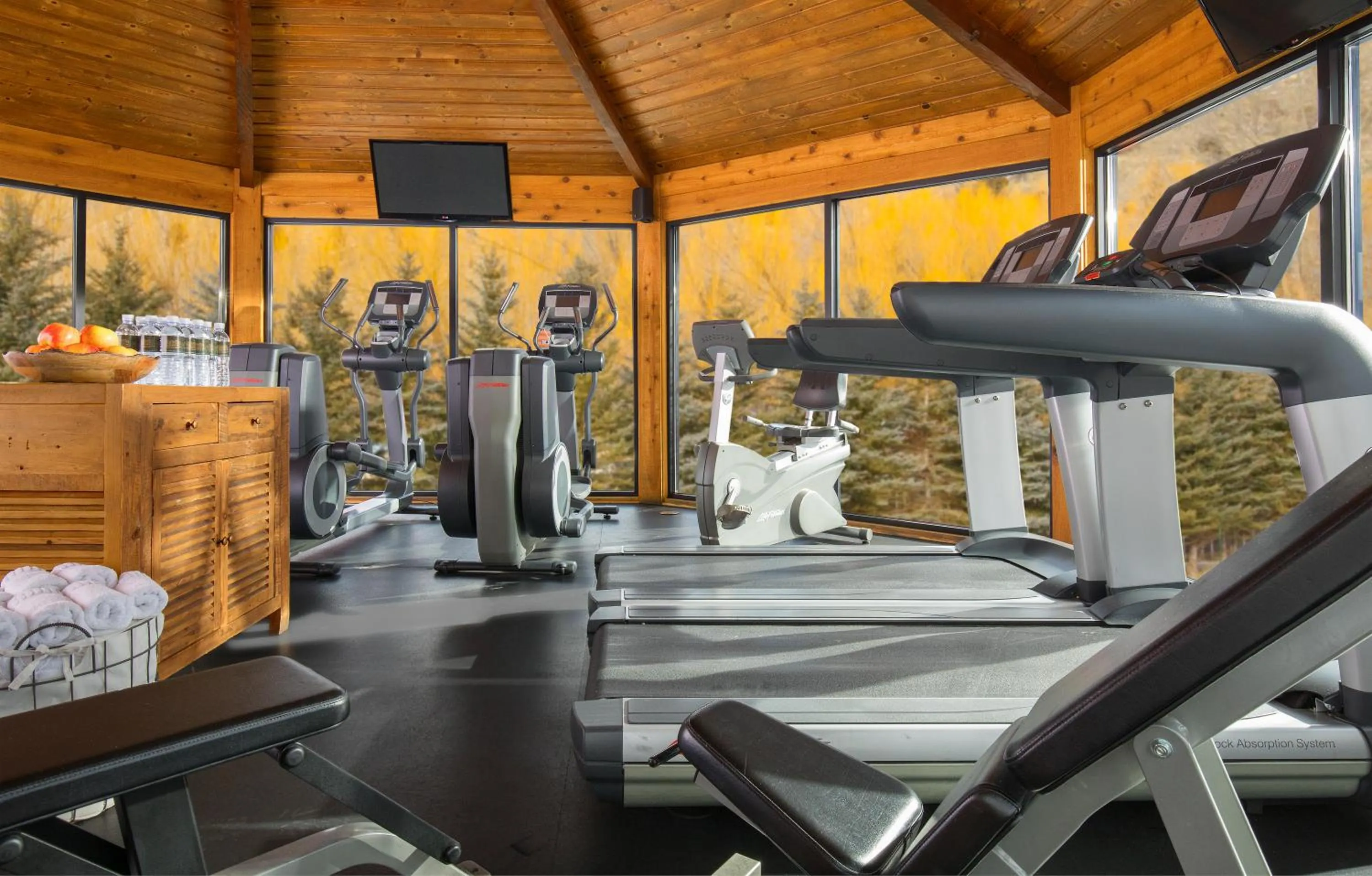 Fitness centre/facilities in Rustic Inn Creekside