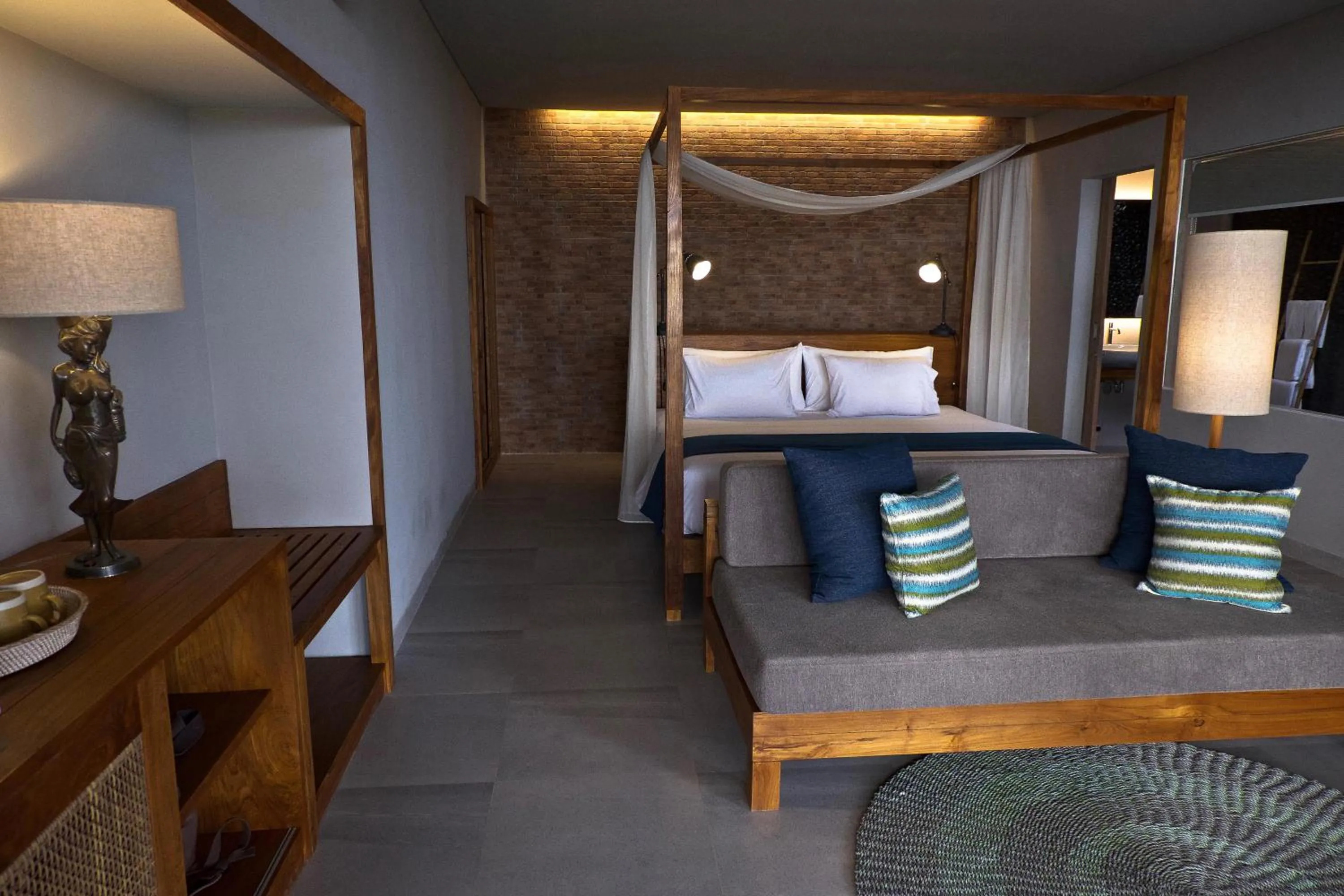 Bed in Umadewi Surf & Retreat